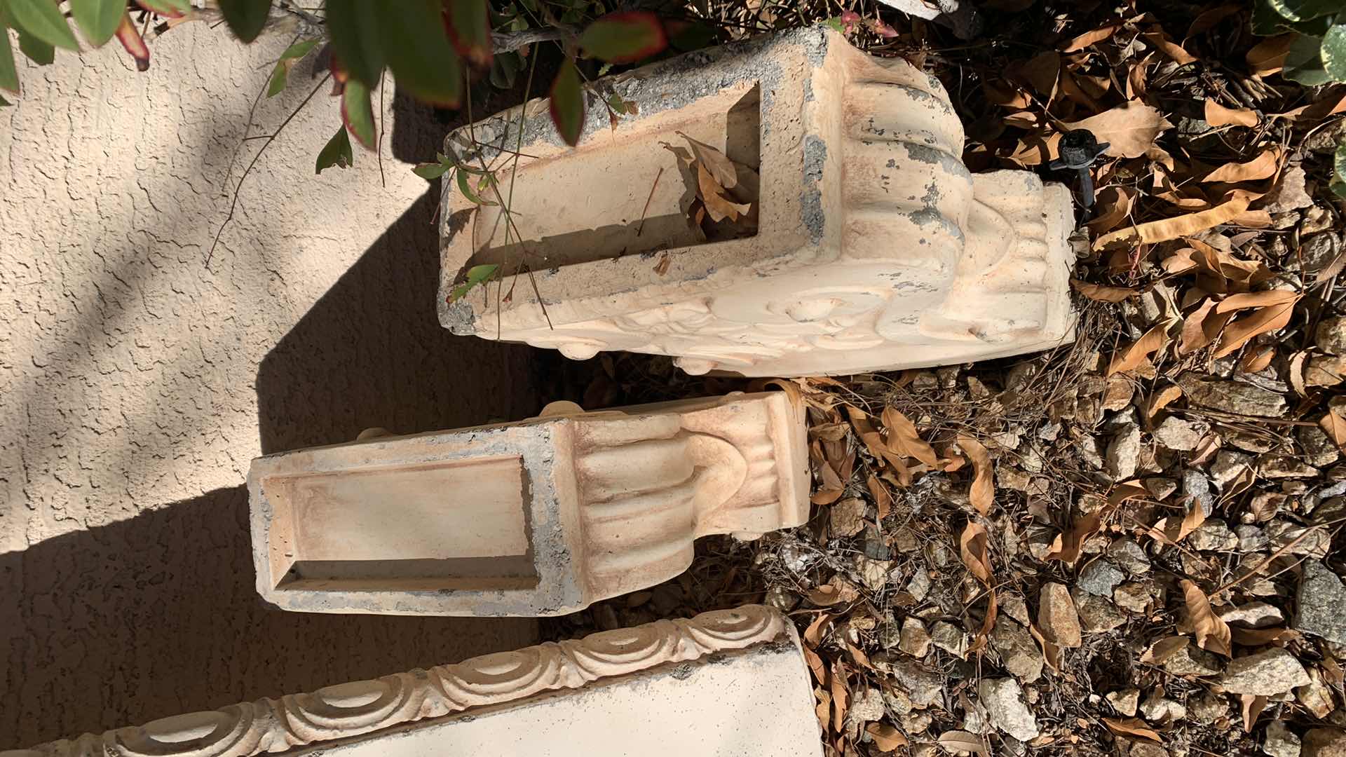 Photo 1 of STONE OUTDOOR BENCH 36” X 15” H 16”