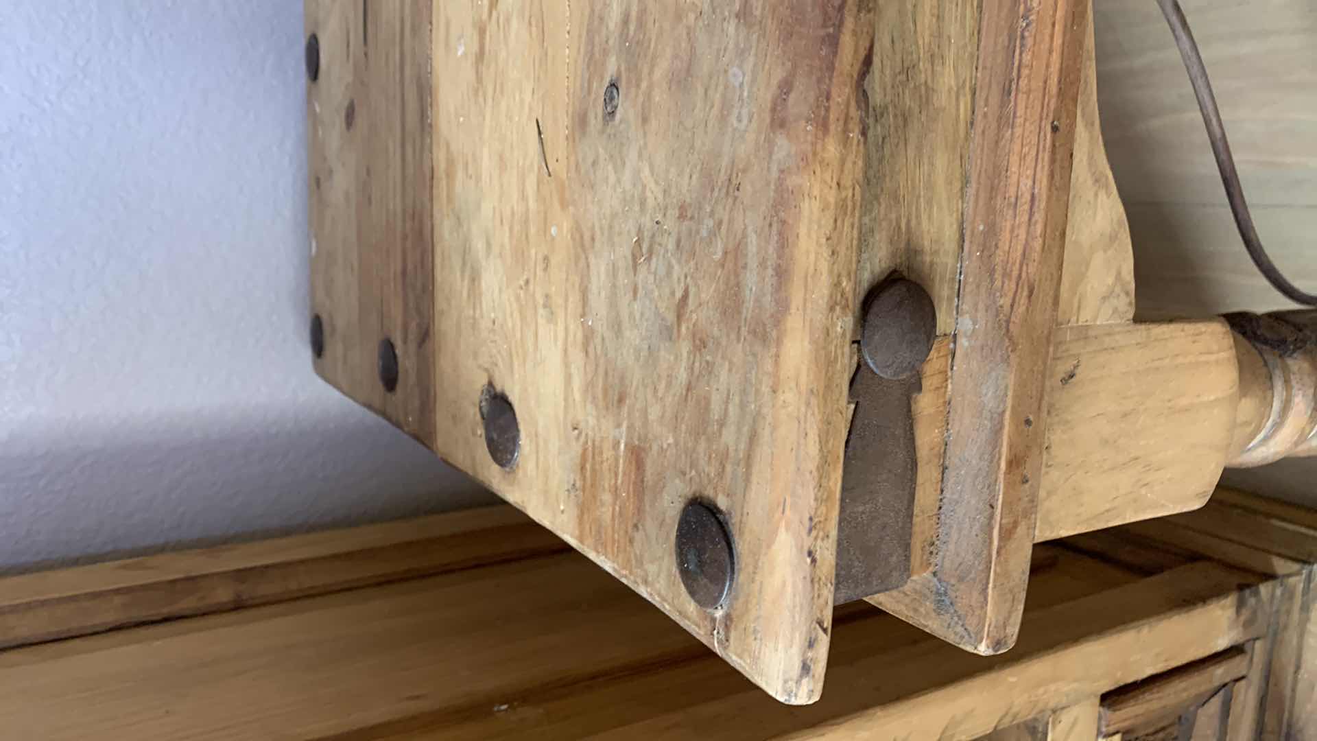 Photo 1 of HAND MADE END TABLE 23” X 20” H 24”