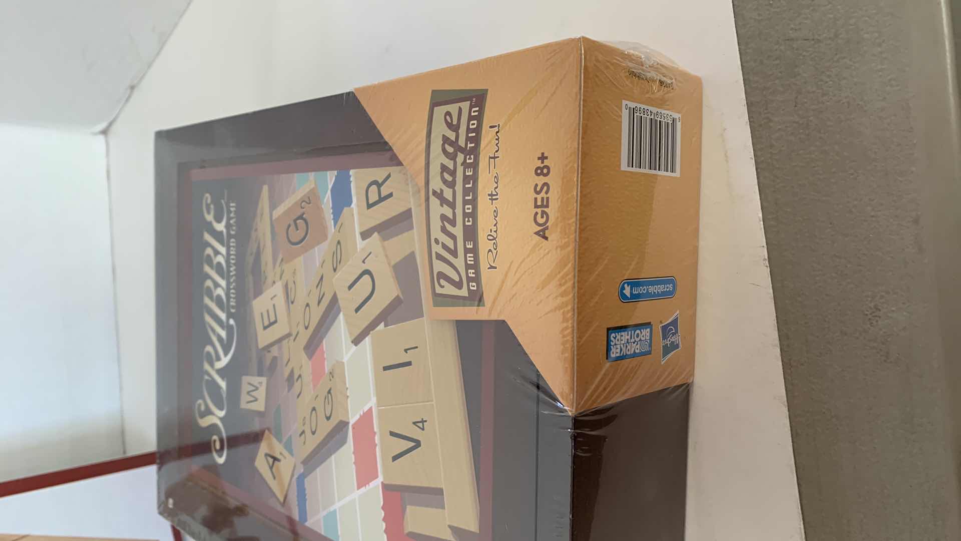 Photo 2 of SEALED SCRABBLE VINTAGE, BACKGAMMON CHESS SET, AND POKER CHIP SET