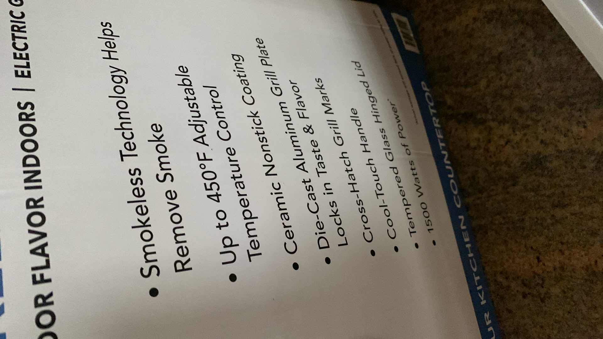 Photo 1 of POWERXL FAMILY SIZED SMOKELESS GRILL ELITE