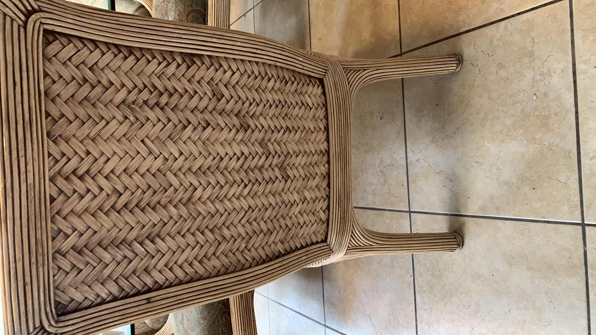 Photo 3 of CAPTIVA COLLECTION SIX PIECE RATTAN DINING ROOM SET