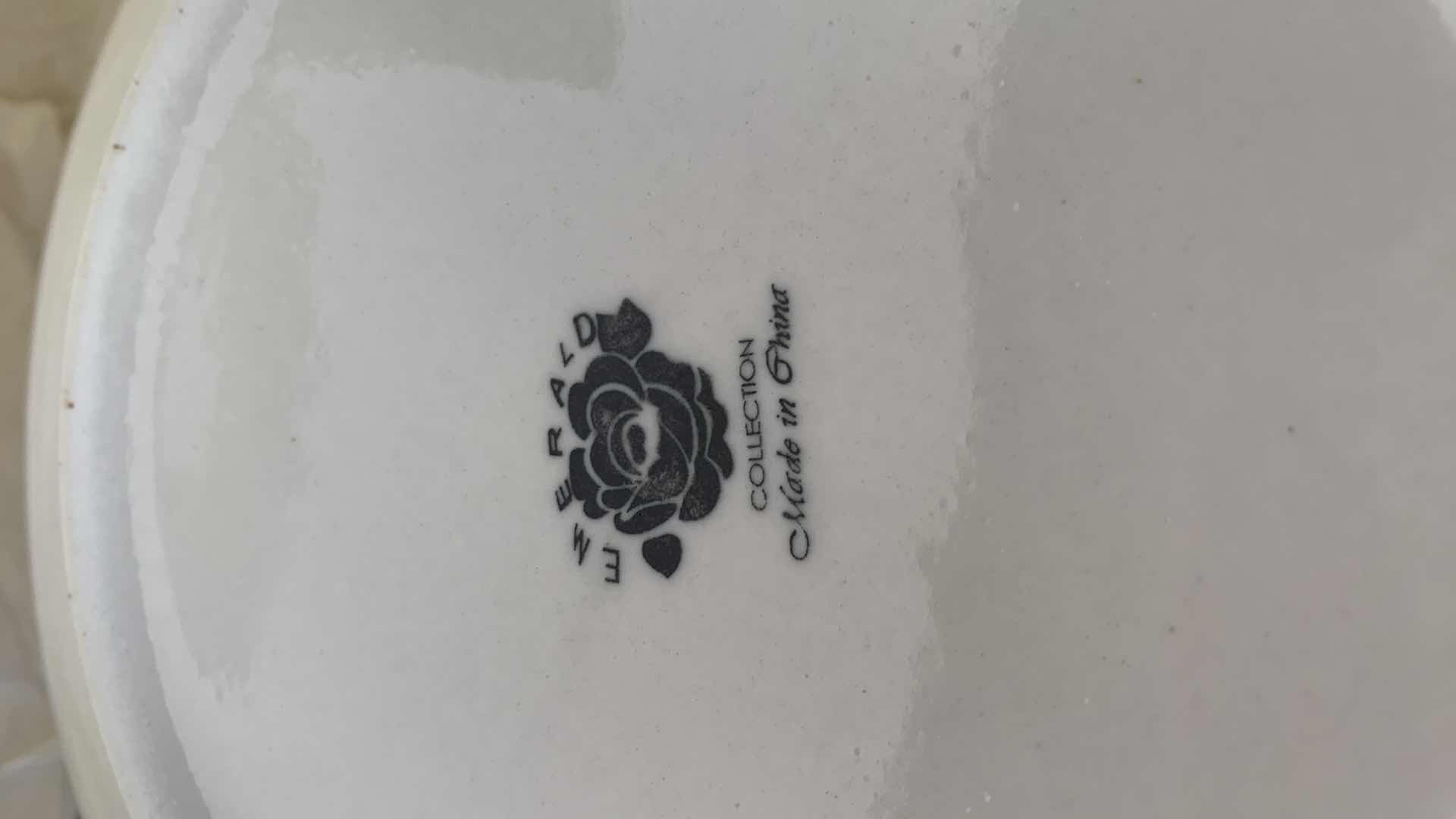 Photo 1 of LARGE PASTA BOWL AND FOUR PLATES