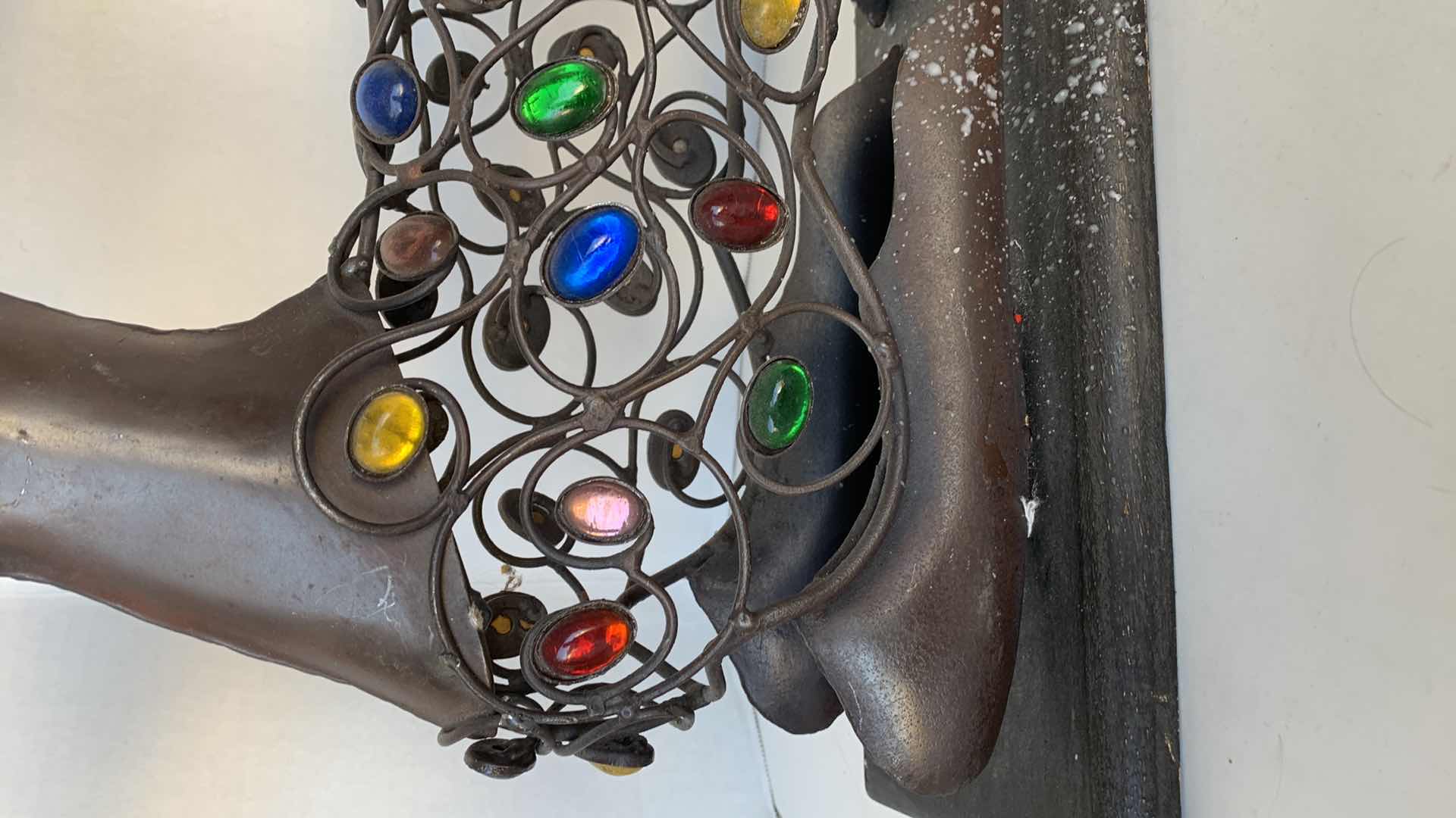 Photo 1 of METAL CHRISTMAS DEER CANDLE HOLDER 24” X 20”