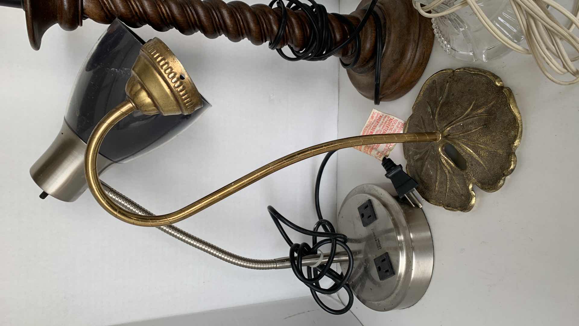 Photo 1 of ASSORTED TABLE LAMPS