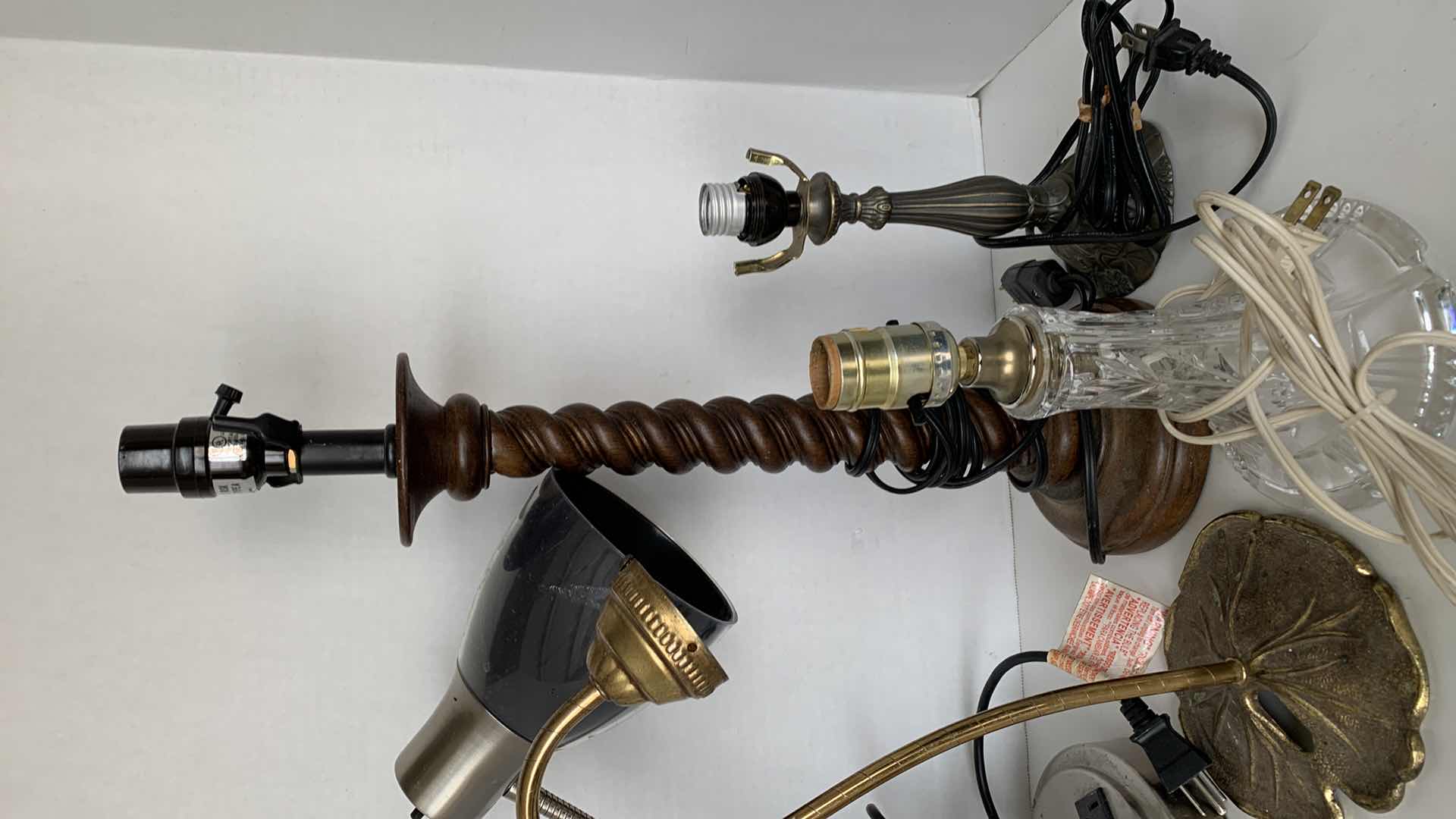 Photo 1 of ASSORTED TABLE LAMPS