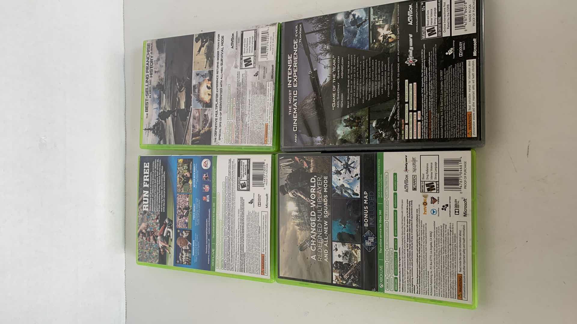 Photo 1 of XBOX 360 GAMES