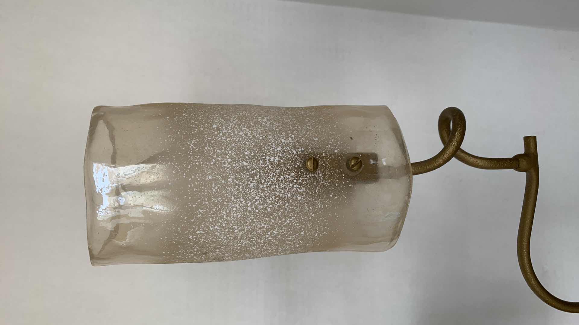Photo 1 of VINTAGE ITALIAN DOUBLE GLASS SHADE TREE LAMP