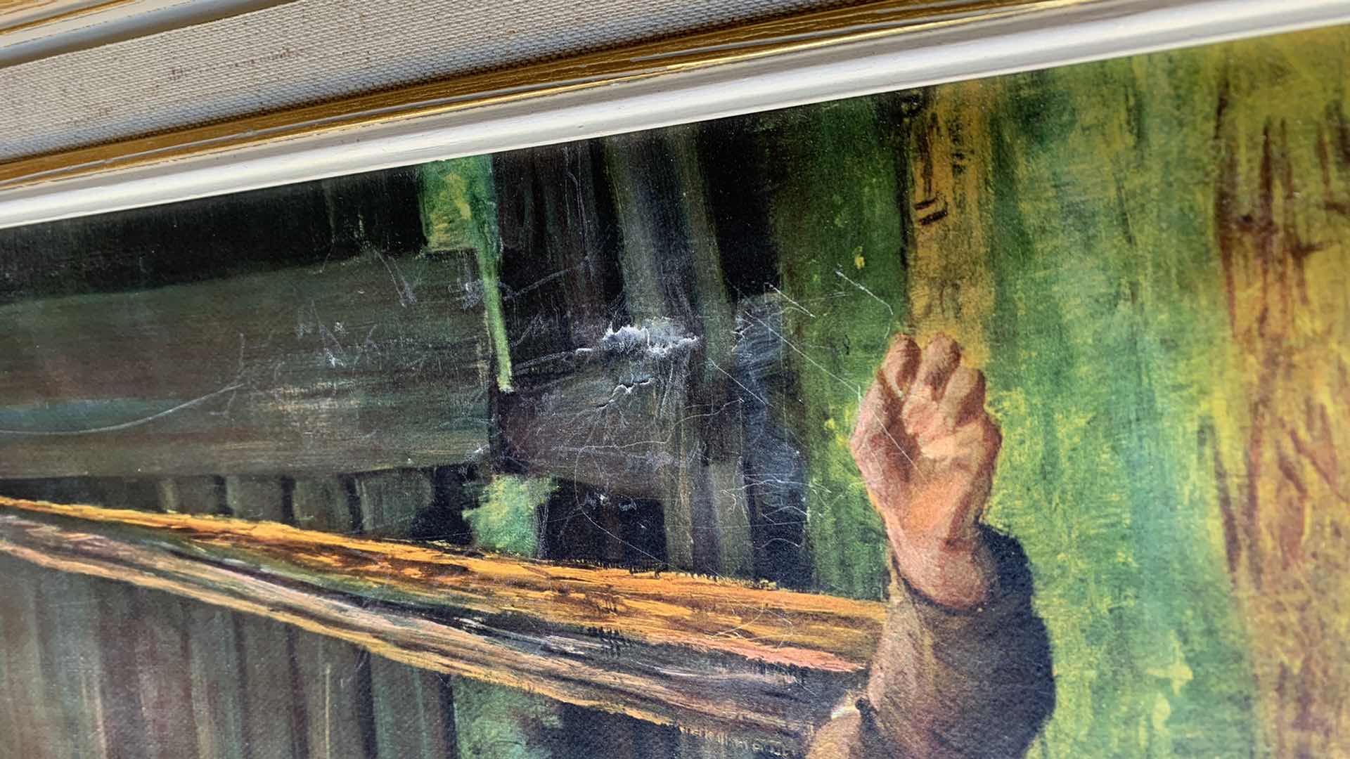 Photo 1 of WASHING POTATOES POTETVASK BY AUGUST EIEBAKKE 21” X 24”