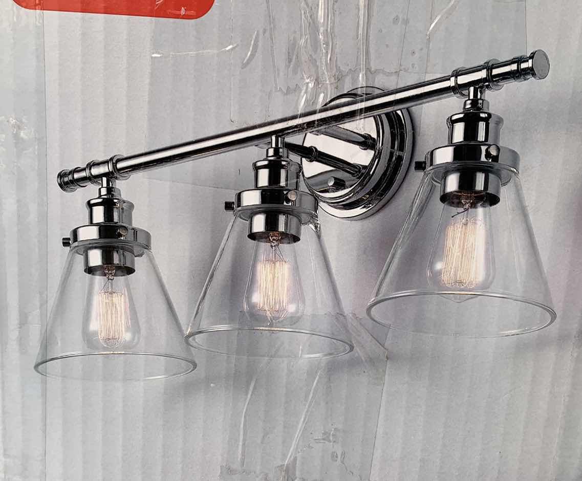 Photo 1 of PARKER 3 LIGHT VANITY FIXTURE