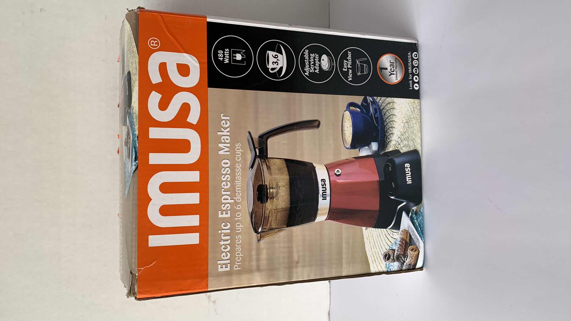Photo 1 of IMUSA ELECTRIC ESPRESSO MAKER