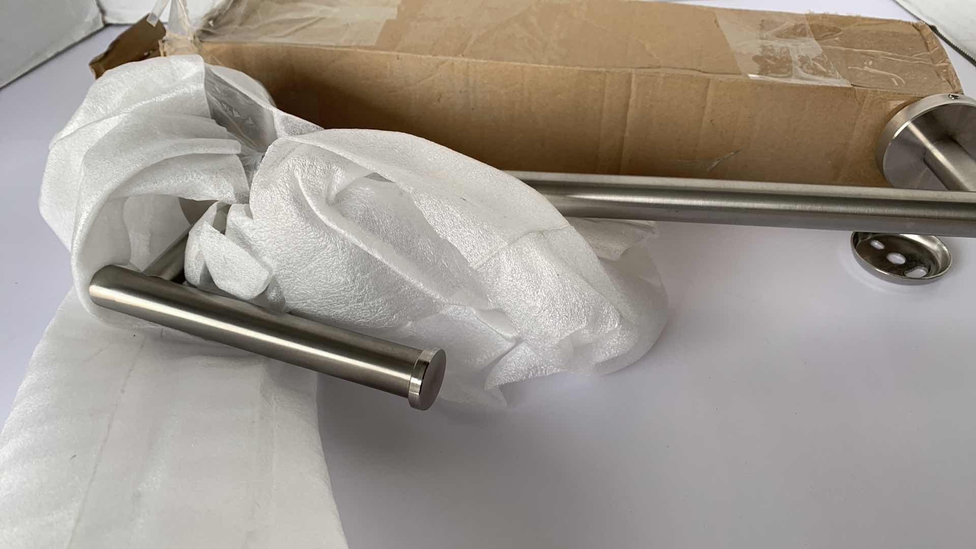 Photo 1 of CHROME TOWELL RACK AND TOLIET PAPER HOLDER