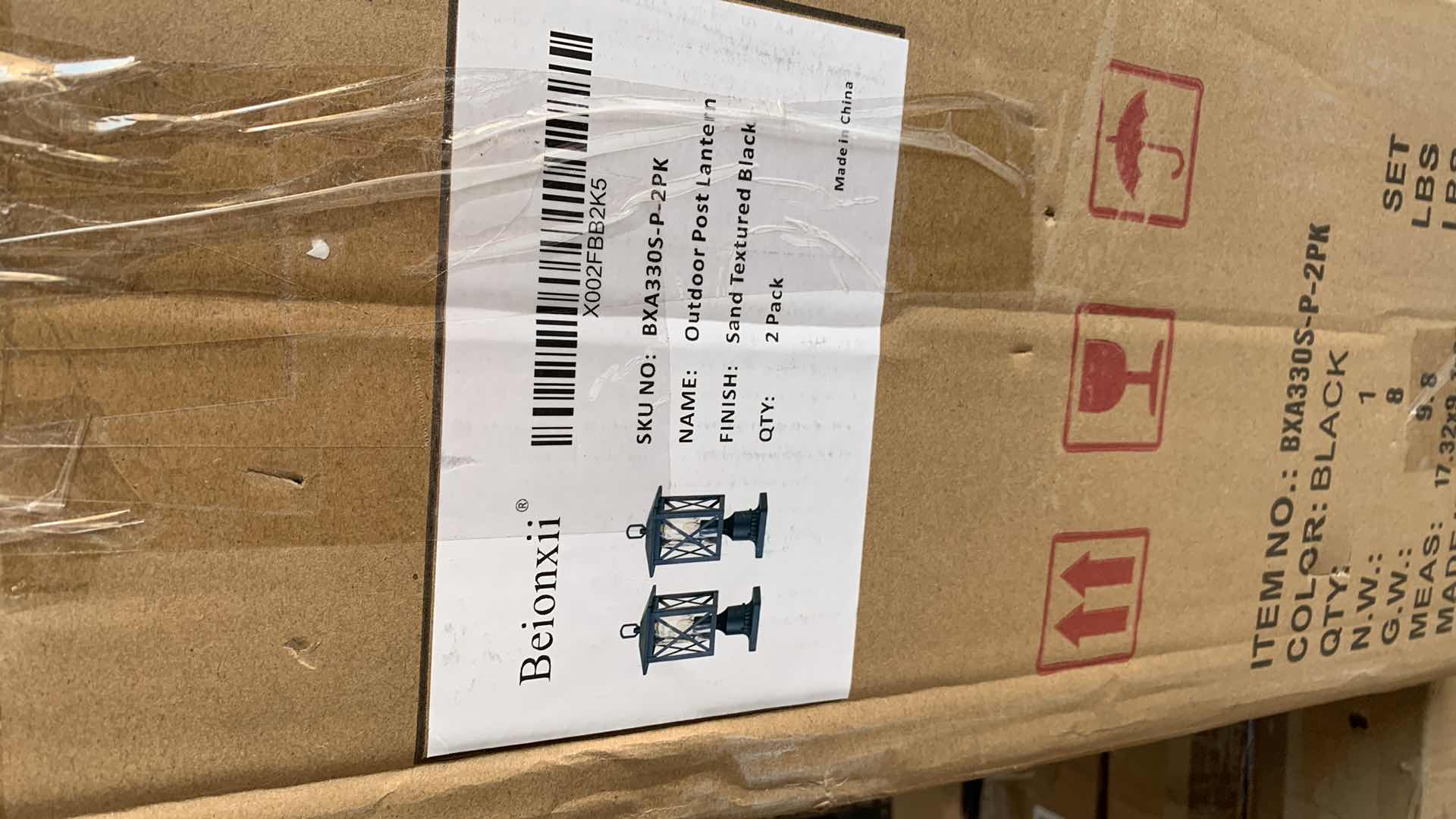 Photo 1 of PAIR OF BEIONXII OUTDOOR POST LANTERNS