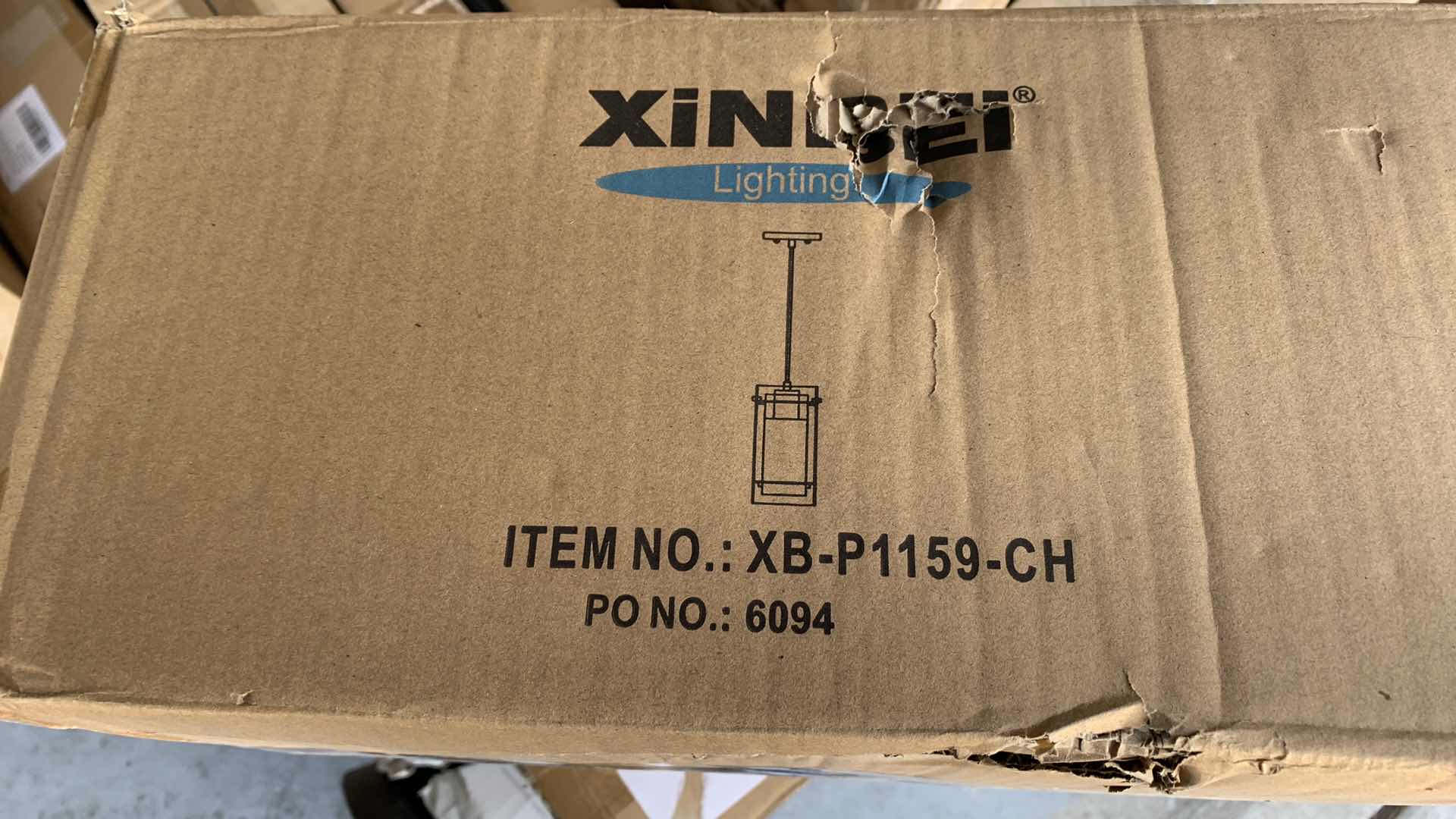 Photo 1 of PENDANT LIGHT FIXTURE