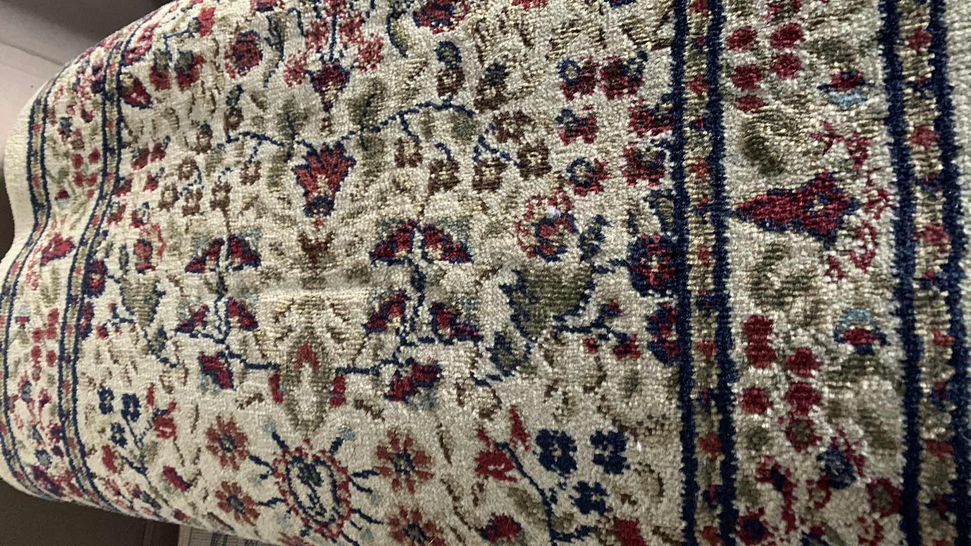 Photo 1 of JEWEL COLLECTION SAROUK 26” X 25’ STAIN RESISTANT CARPET RUNNER