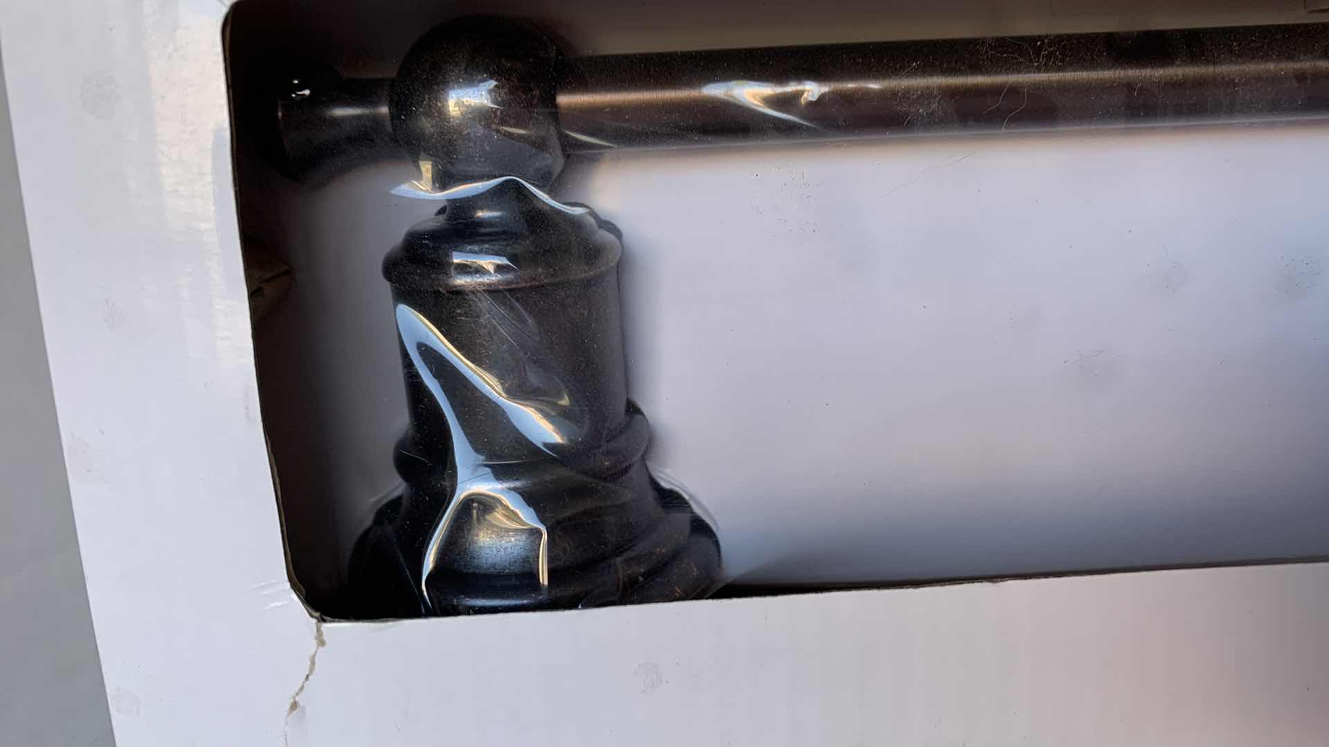 View 2 of PAIR OF GLACIER BAY 18” TOWEL BAR HERITAGE BRONZE FINISH