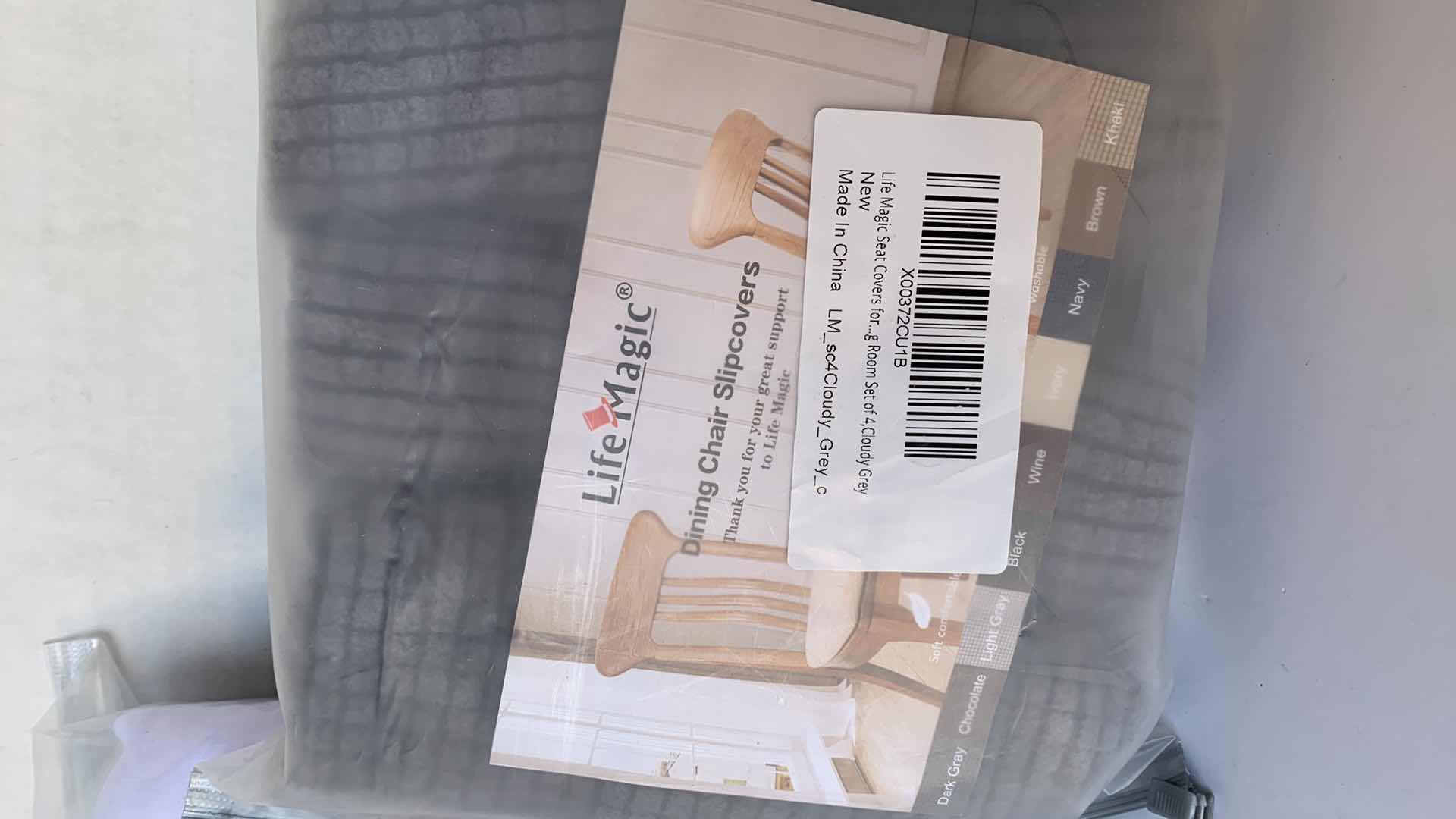 Photo 1 of HOME PAIR OF FULL SIZE BED SKIRTS AND FOUR DINING CHAIR SLIPCOVERS