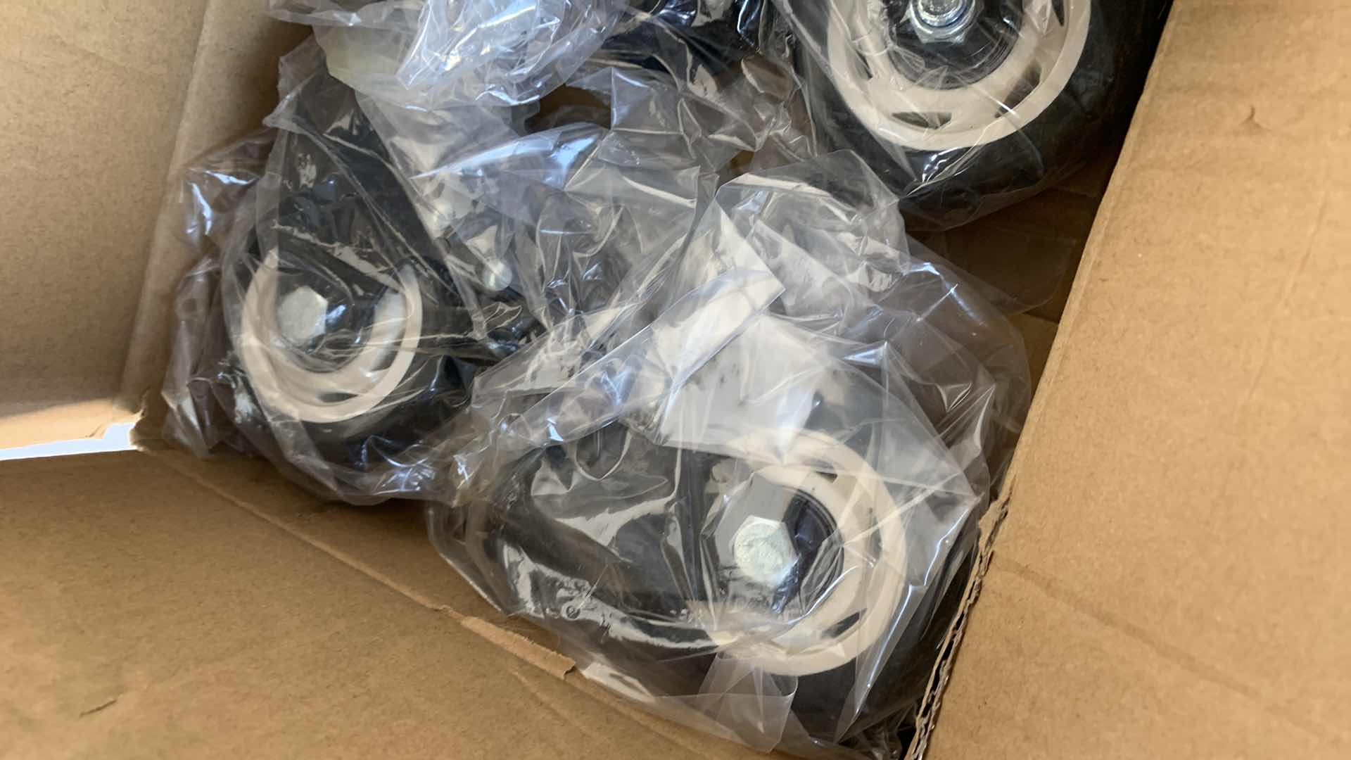 Photo 1 of FOUR HEAVY DUTY CASTER WHEELS