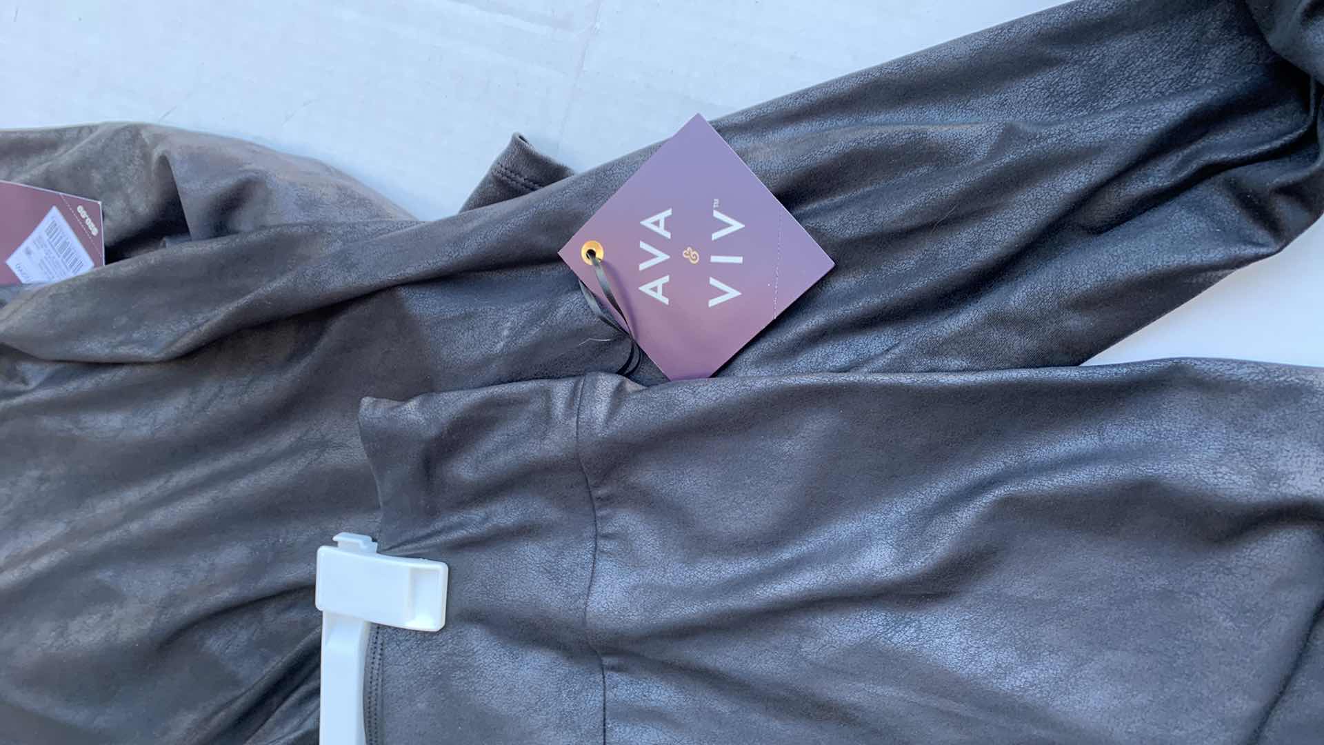 Photo 1 of SET OF THREE LADIES AVA VIV BLACK SPANDEX STRETCH PANTS