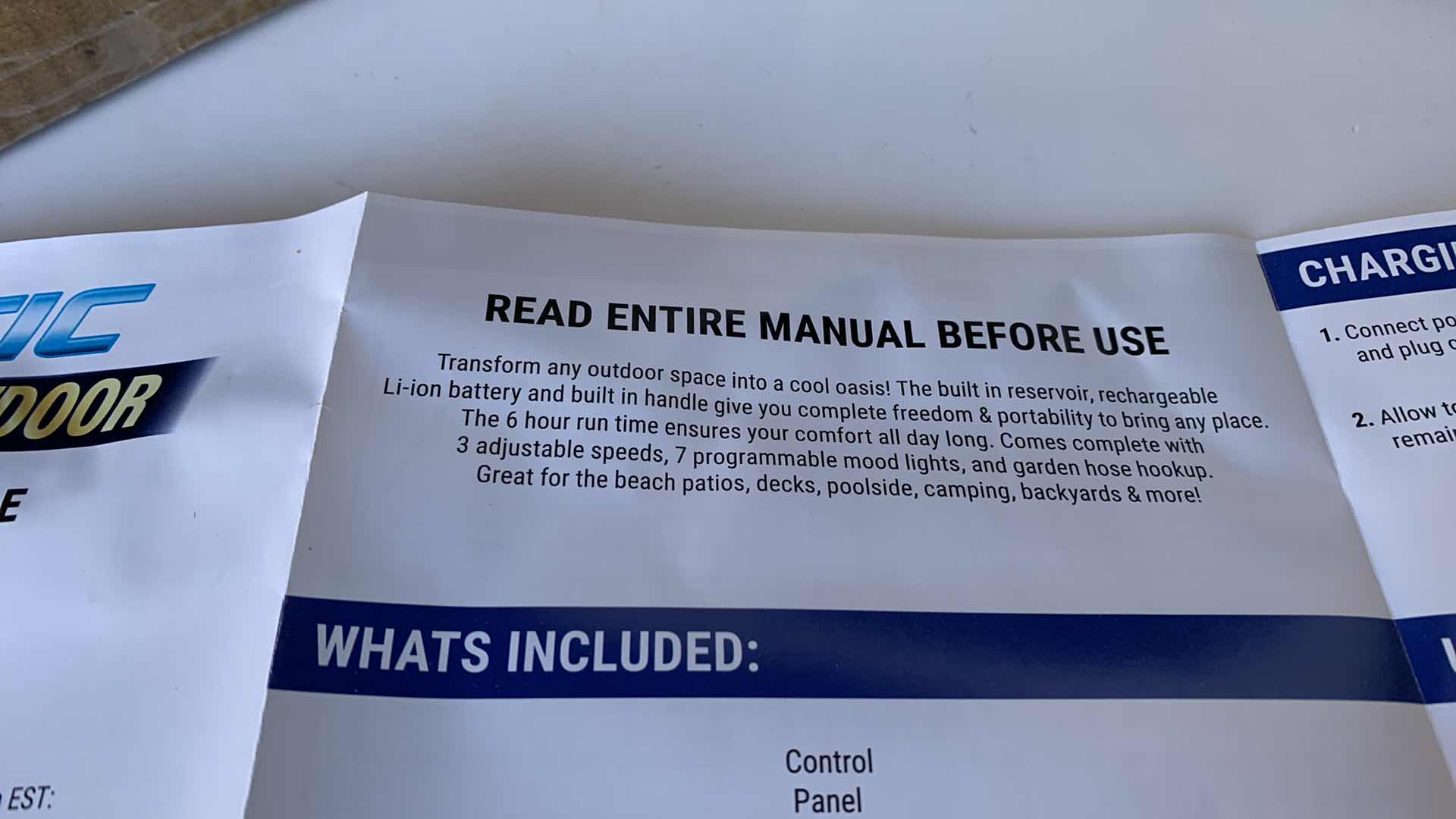 Photo 1 of ARTIC AIR OUTDOOR FAN