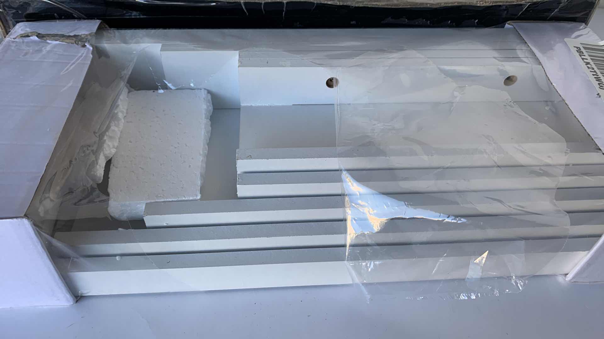 Photo 1 of THREE SETS OF WOODEN WALL SHELVES LONGEST 17”