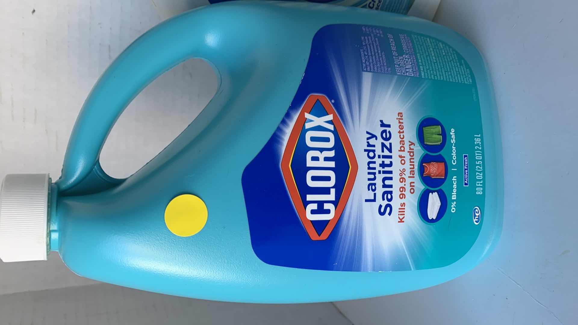 Photo 1 of THREE LAUNDRY SANITIZER’S: CLOROX AND LYSOL