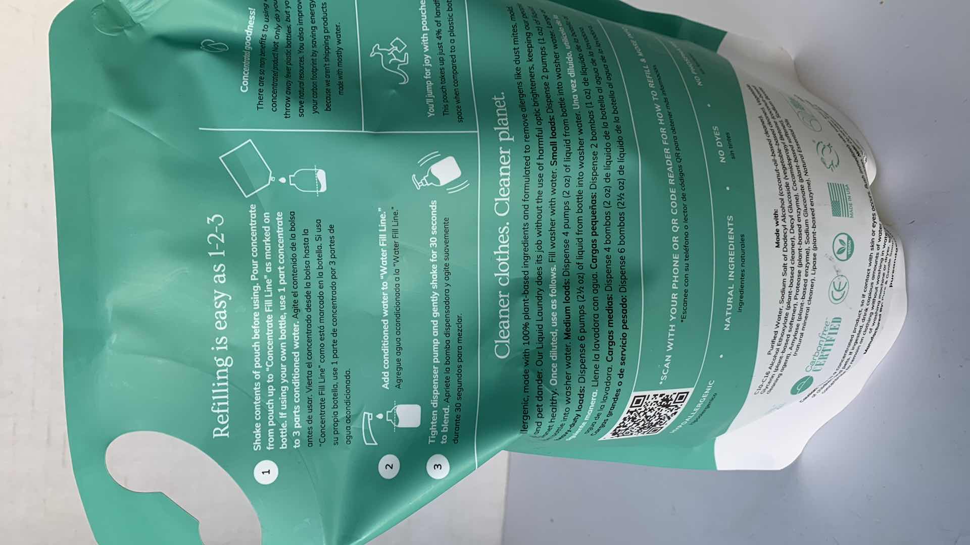 Photo 1 of PURE AND GENTLE LIQUID LAUNDRY CONCENTRATE LAVENDER UP TO 384 LOADS