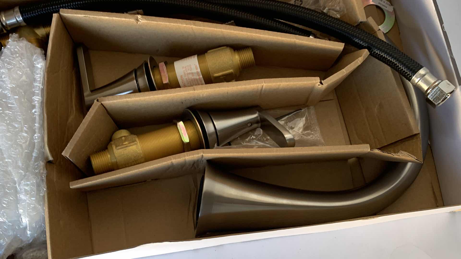 Photo 1 of ALLEN AND ROTH VICTORIA ROMAN TUB DECK MOUNT FAUCET BRUSHED NICKEL FINISH