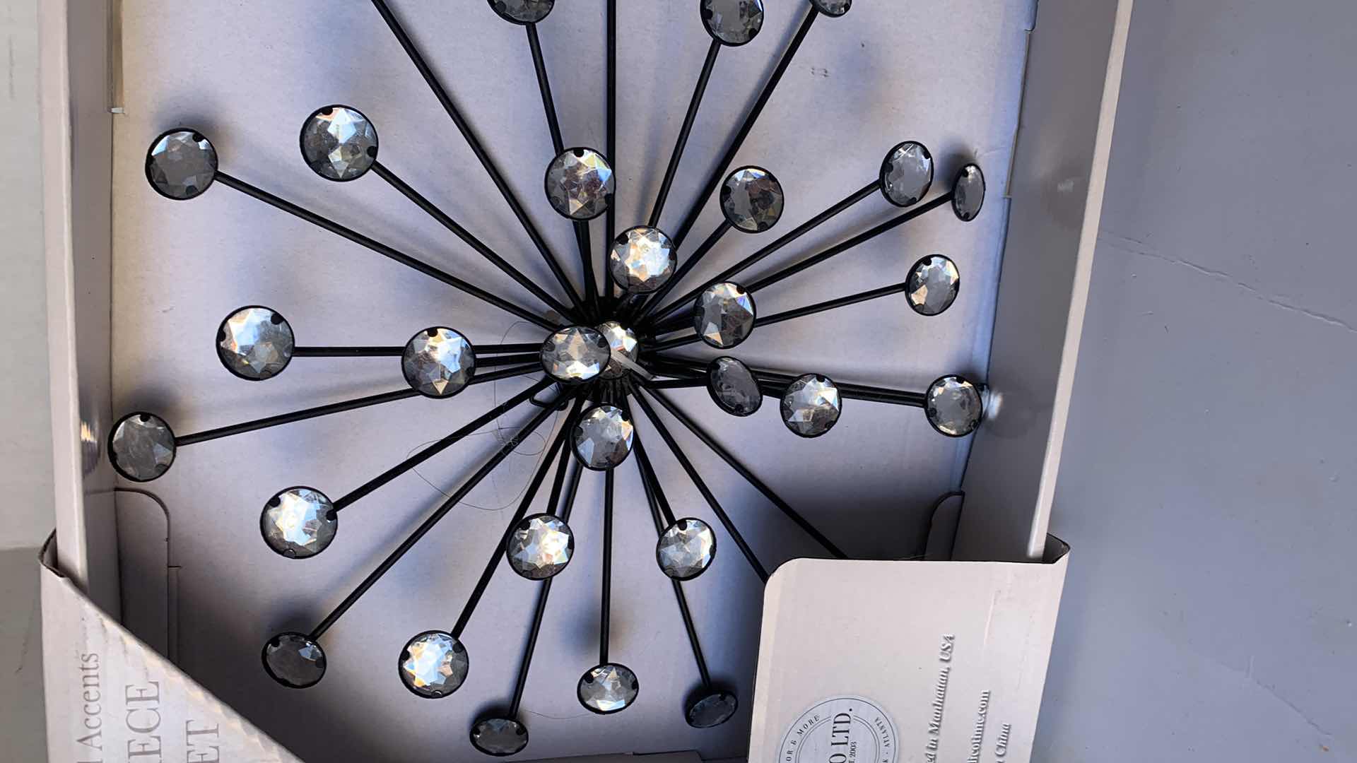 Photo 1 of ELICO 10” METAL ACCENTS THREE PIECES