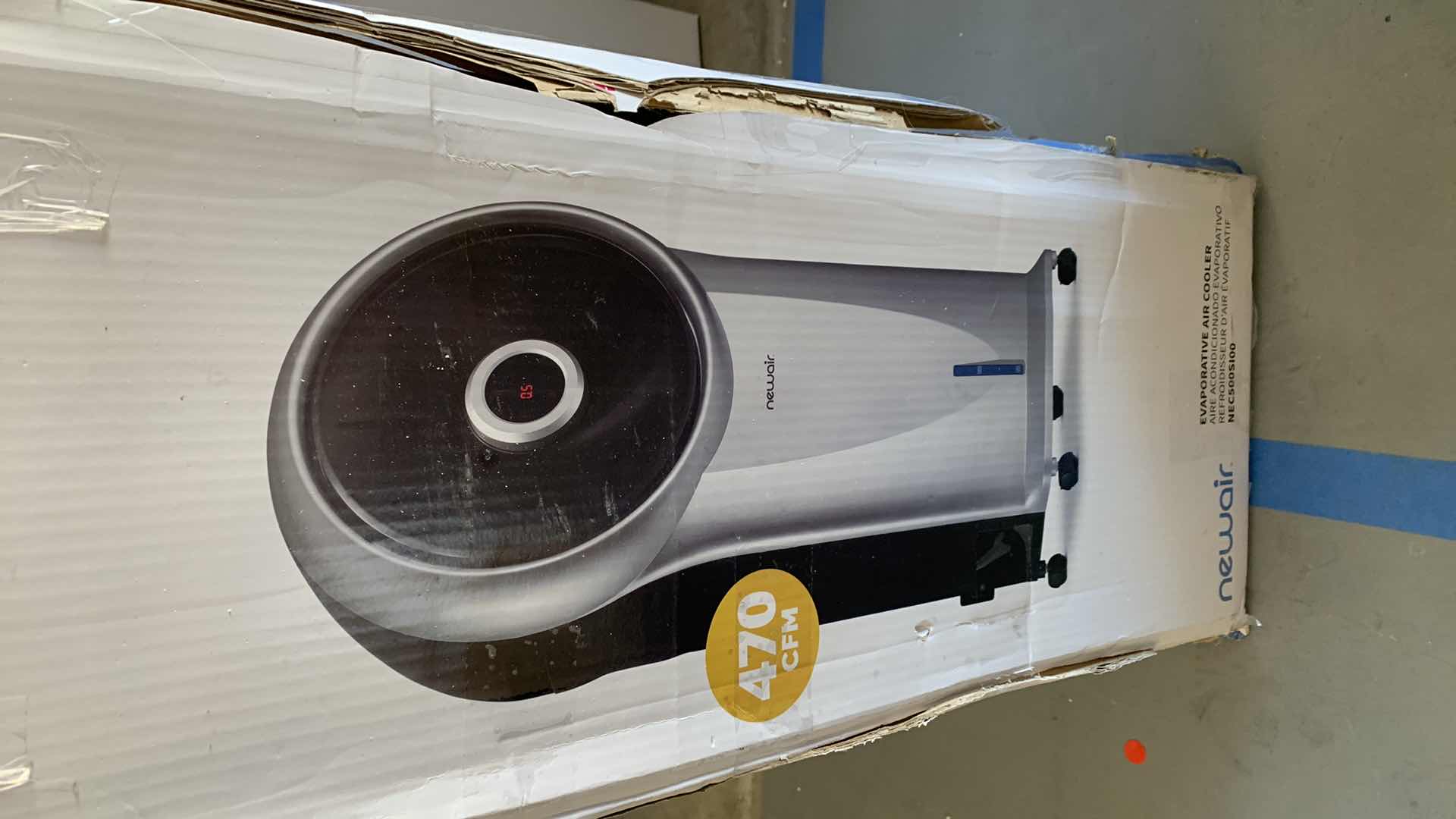 Photo 1 of NEWAIR EVAPORATIVE AIR COOLER AND PORTABLE COOLING FAN 470CFM