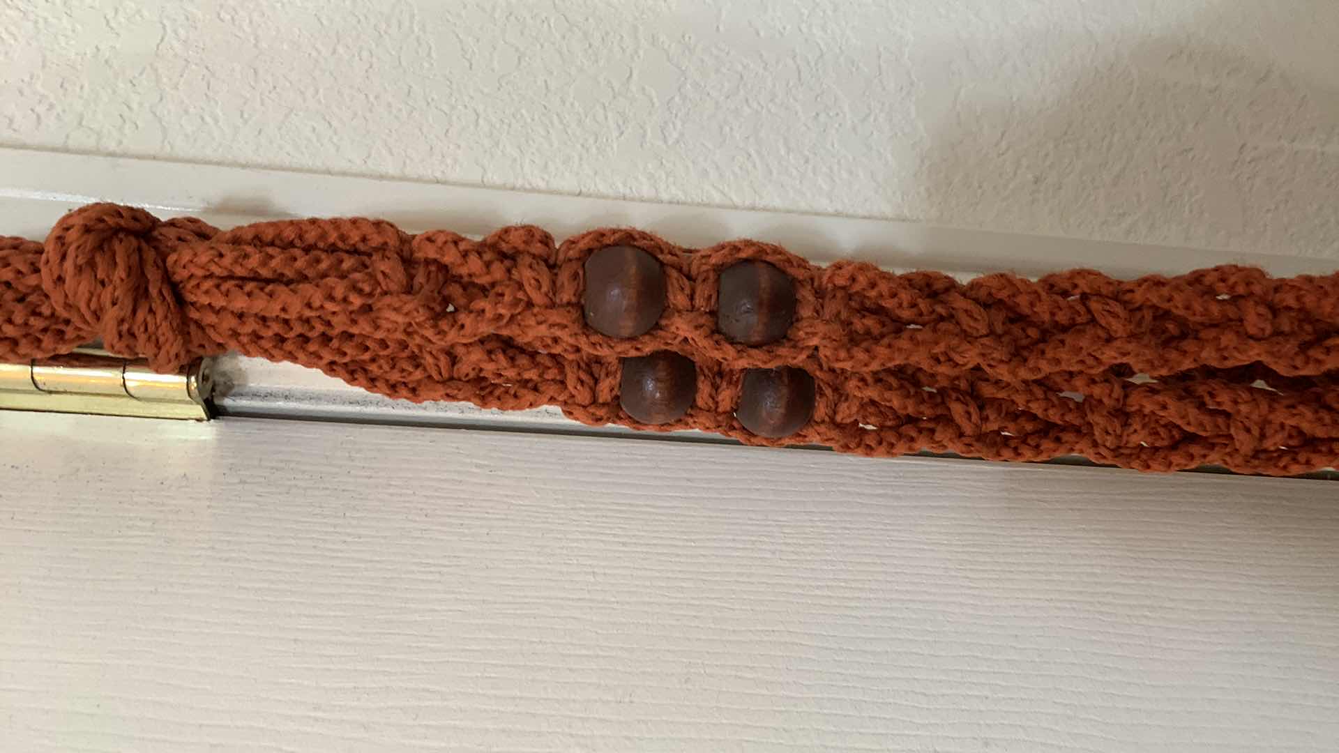 Photo 1 of FOUR HANDMADE MACRAME POT HOLDERS APPROXIMATELY 36” LONG