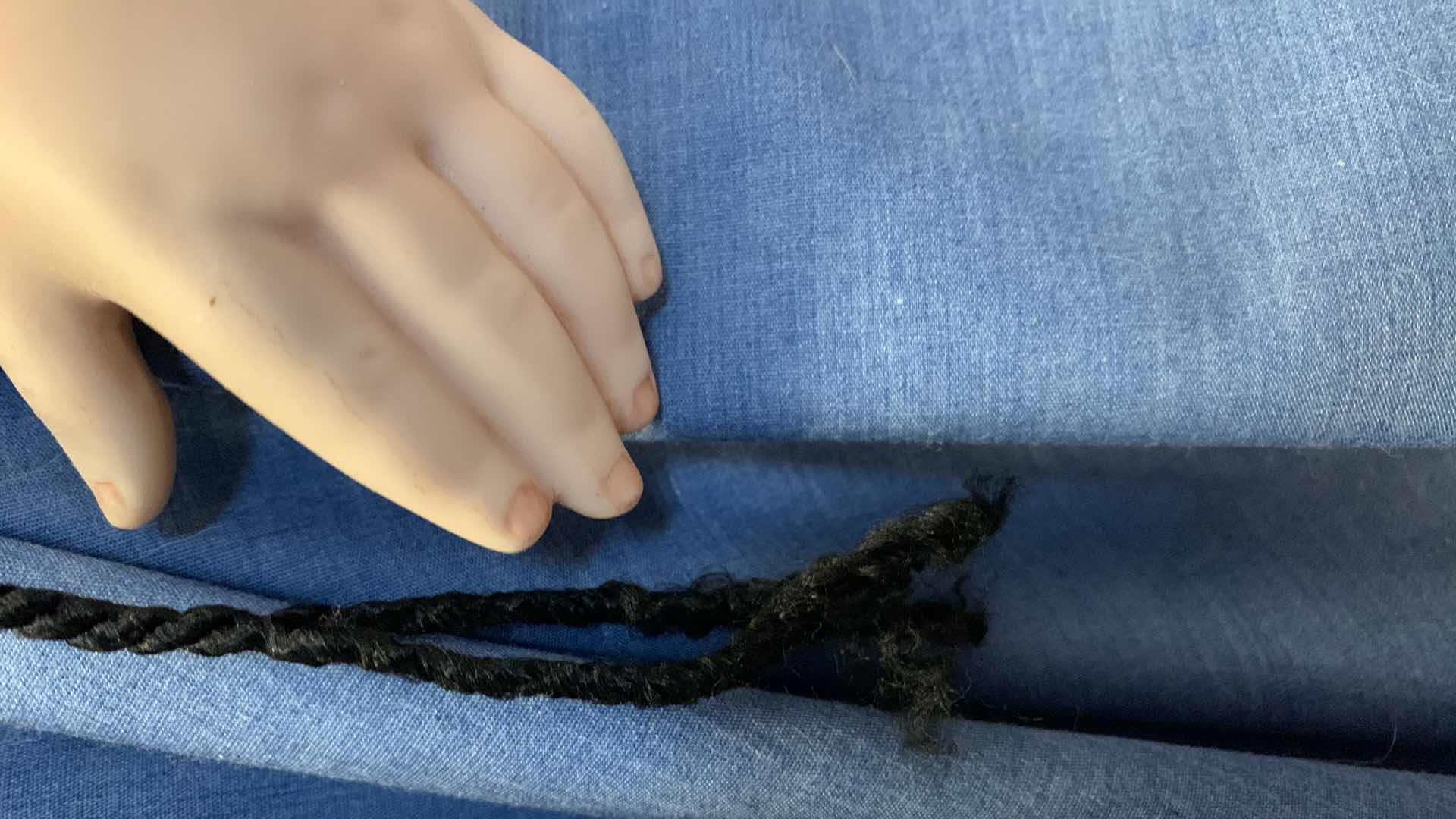 Photo 3 of PORCELAIN HANDMADE FROM PARTS NORWEGIAN DOLL 36” TALL