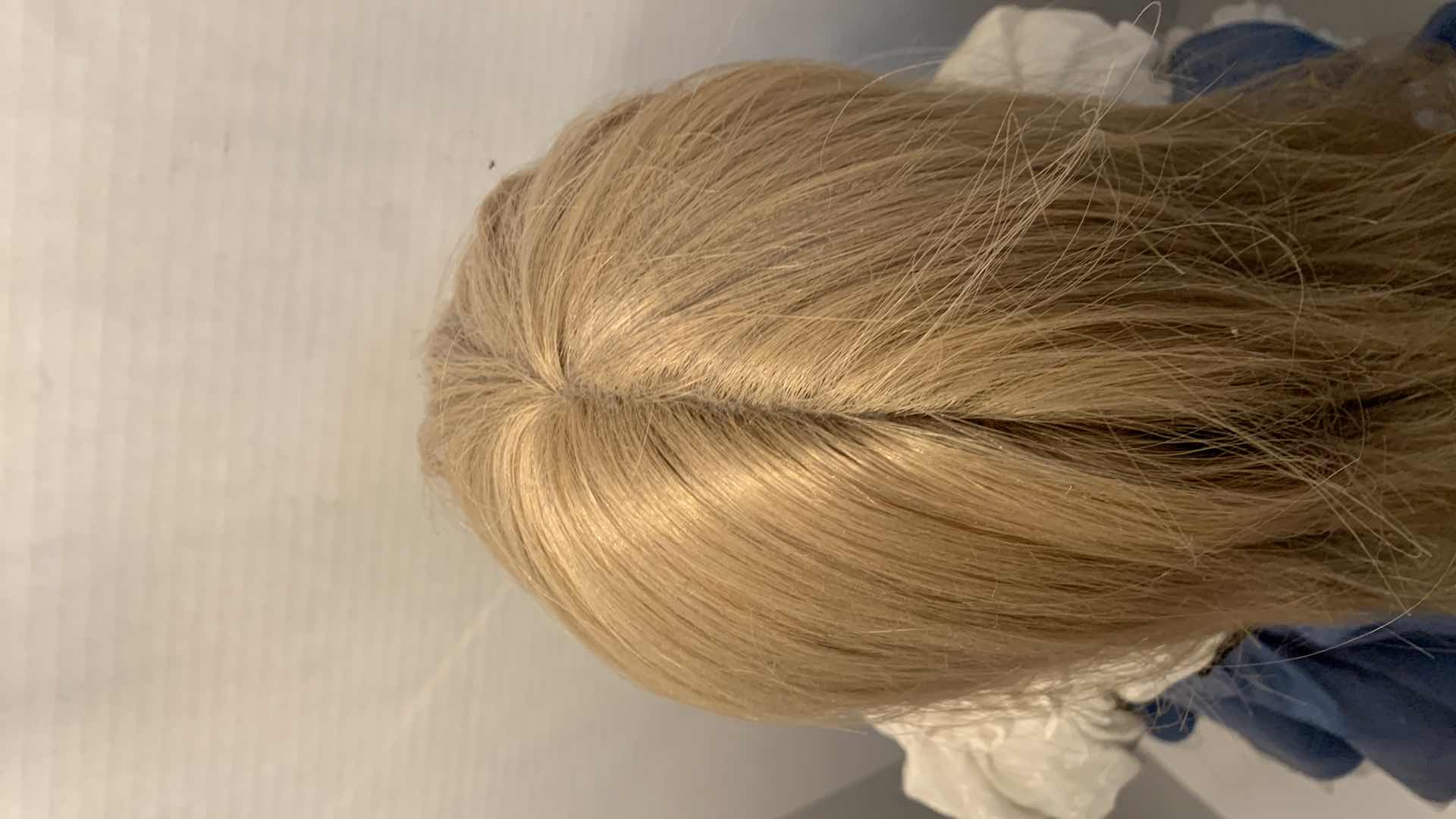 Photo 1 of PORCELAIN HANDMADE FROM PARTS NORWEGIAN DOLL 36” TALL