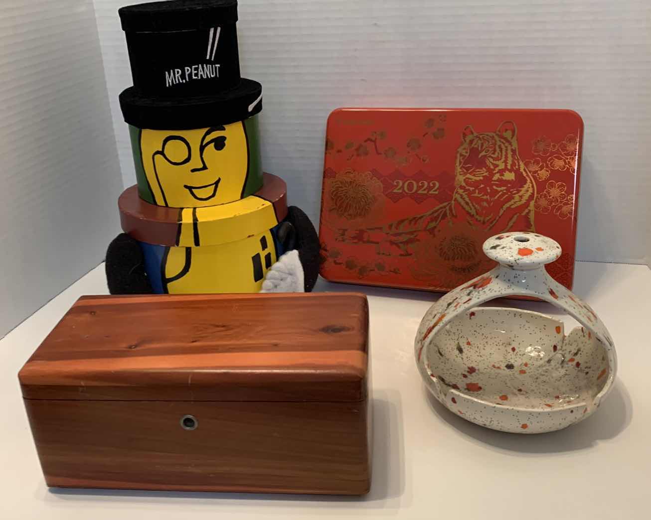 Photo 1 of MR. PEANUT STACKED BOXES AND OTHER BOXES