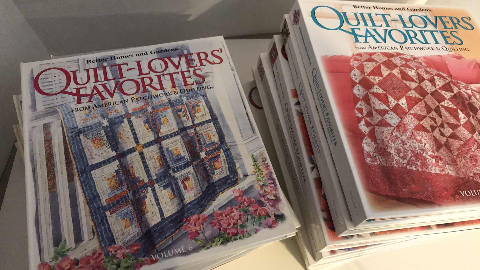 Photo 1 of BETTER HOMES AND GARDENS QUILT LOVERS FAVORITES, VOLUMES 2-12