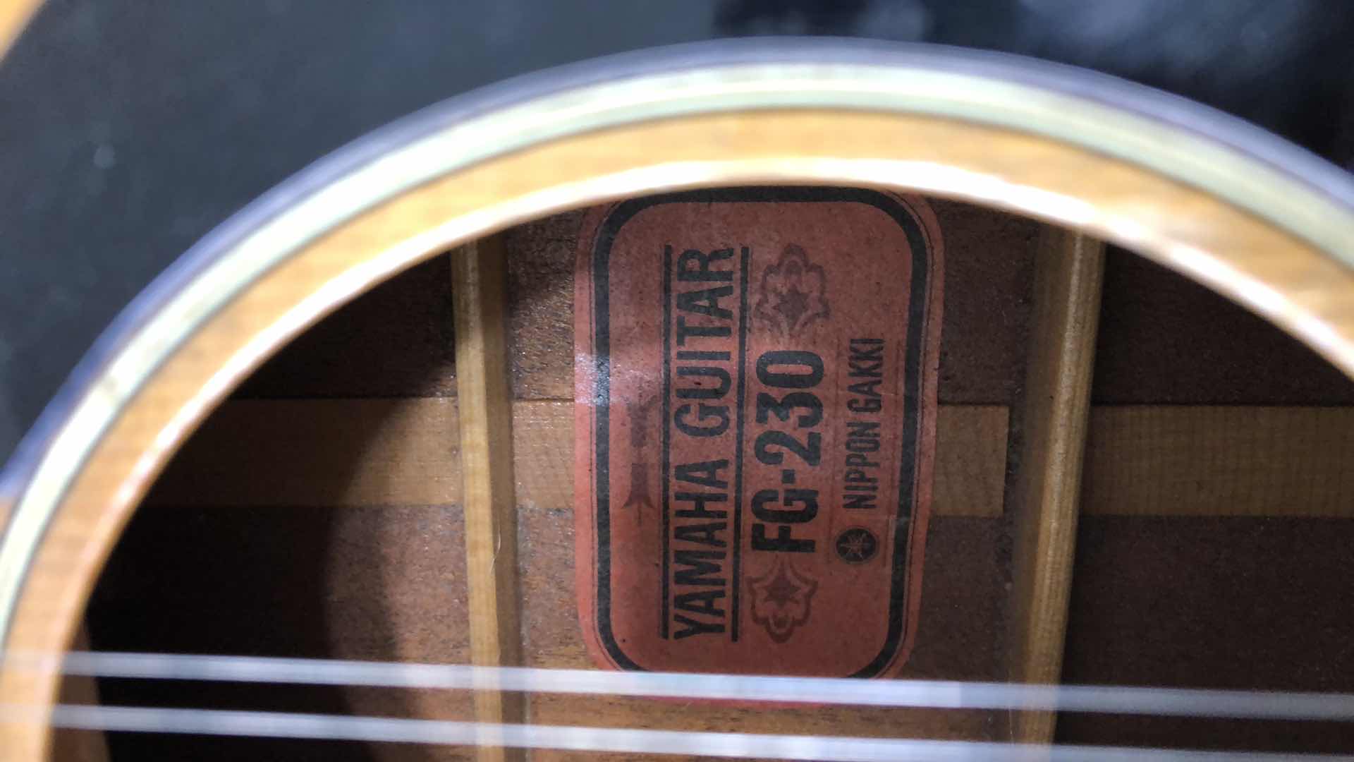 Photo 1 of VINTAGE 1960’S-1970’S YAMAHA 12 STRING GUITAR MODEL FG-230 RED LABEL