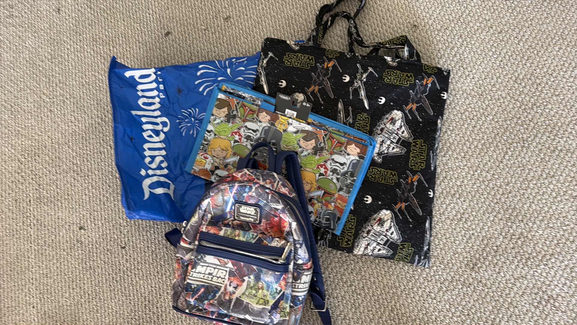 Photo 1 of 3- BAGA - STAR WARS BAGS - LOUNGEFLY BACKPACK