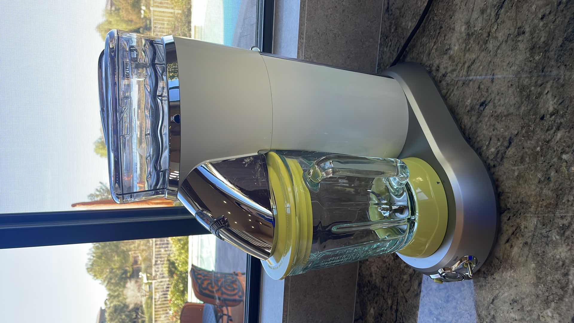 Photo 1 of MARGARITAVILLE BAHAMAS FROZEN CONCOCTION MAKER OFF WHITE/LIME GREEN MARGARITA MAKER