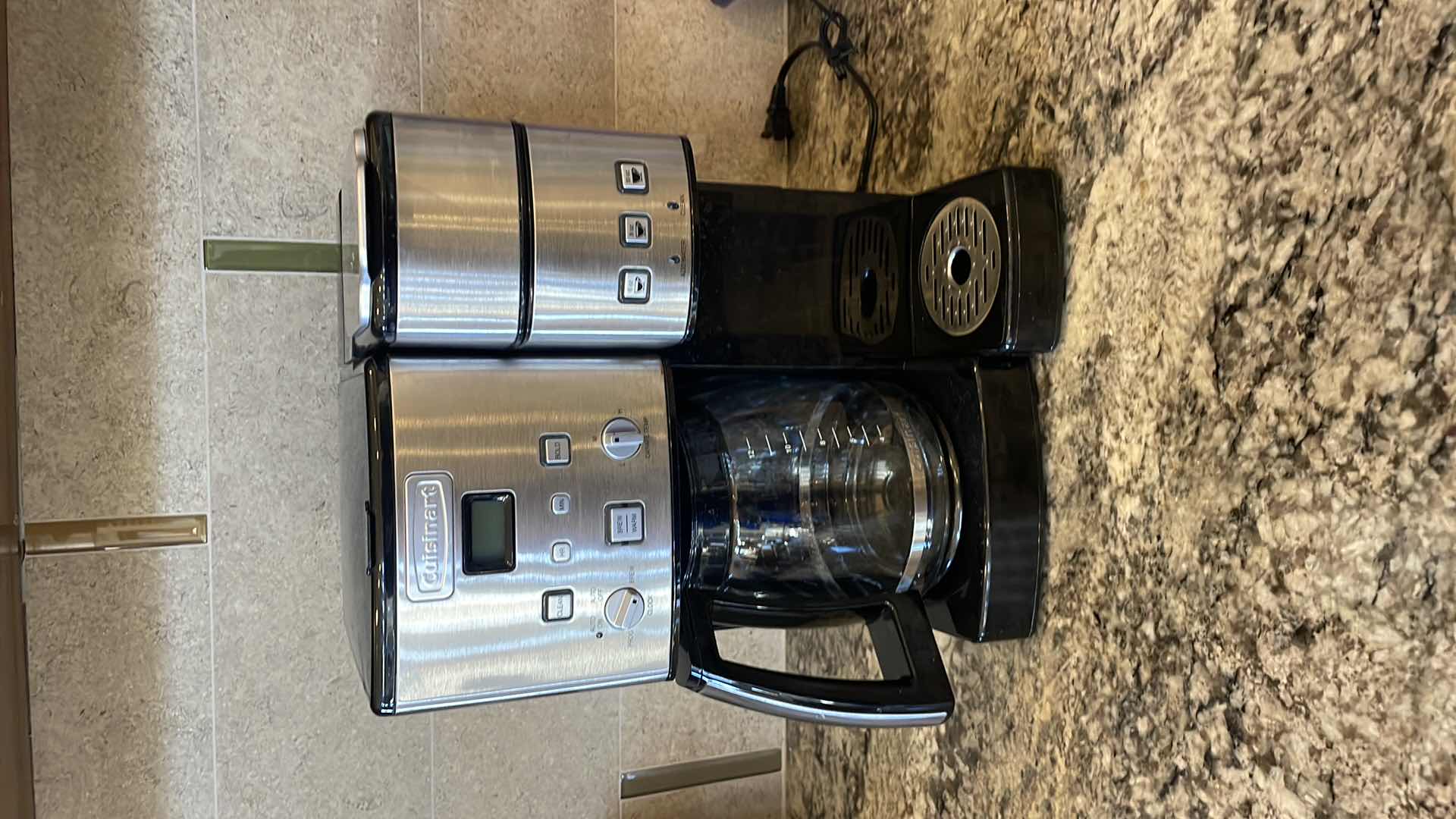 Photo 1 of CUISINART 12-CUP COFFEE CENTER STAINLESS STEEL COFFEE MAKER AND SINGLE-SERVE BREWER