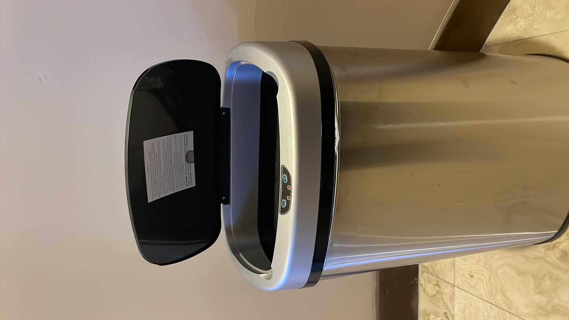 Photo 1 of STAINLESS TRASH CAN NO DENTS 13 GALLON