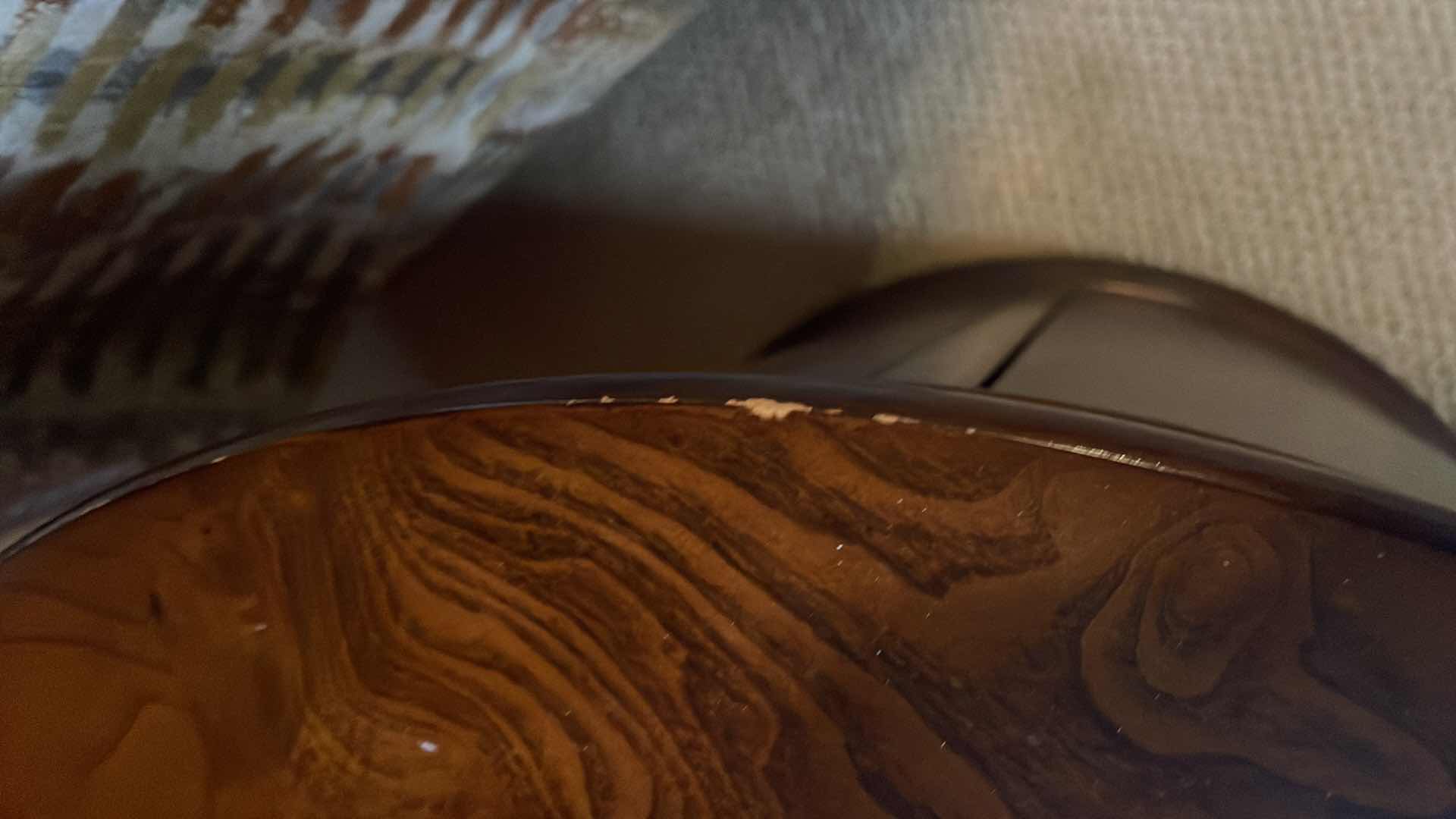 Photo 1 of ROBB & STUCKY END TABLE 24” MIRRORED TOP