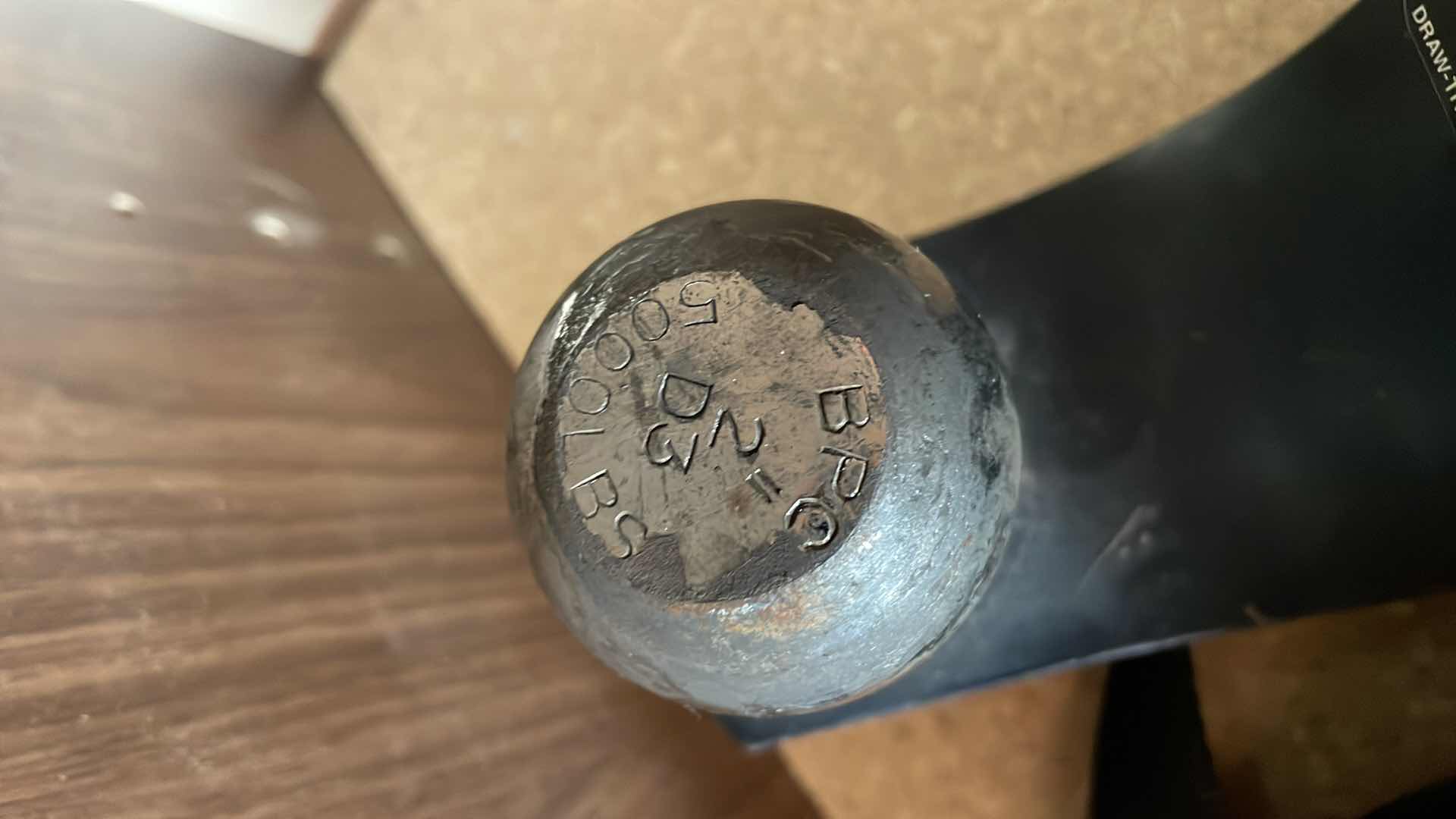 Photo 1 of 2” TOW HITCH 5000LBS RATING WITH STRAPS AND BUNGEE CORDS