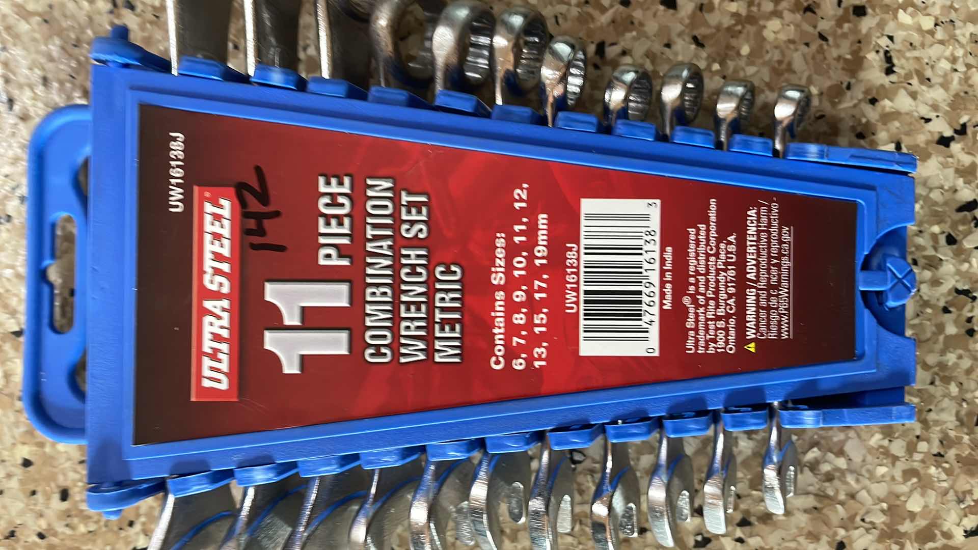 Photo 1 of ULTRA STEEL 11 PCS COMBINATION WRENCH SET METRIC