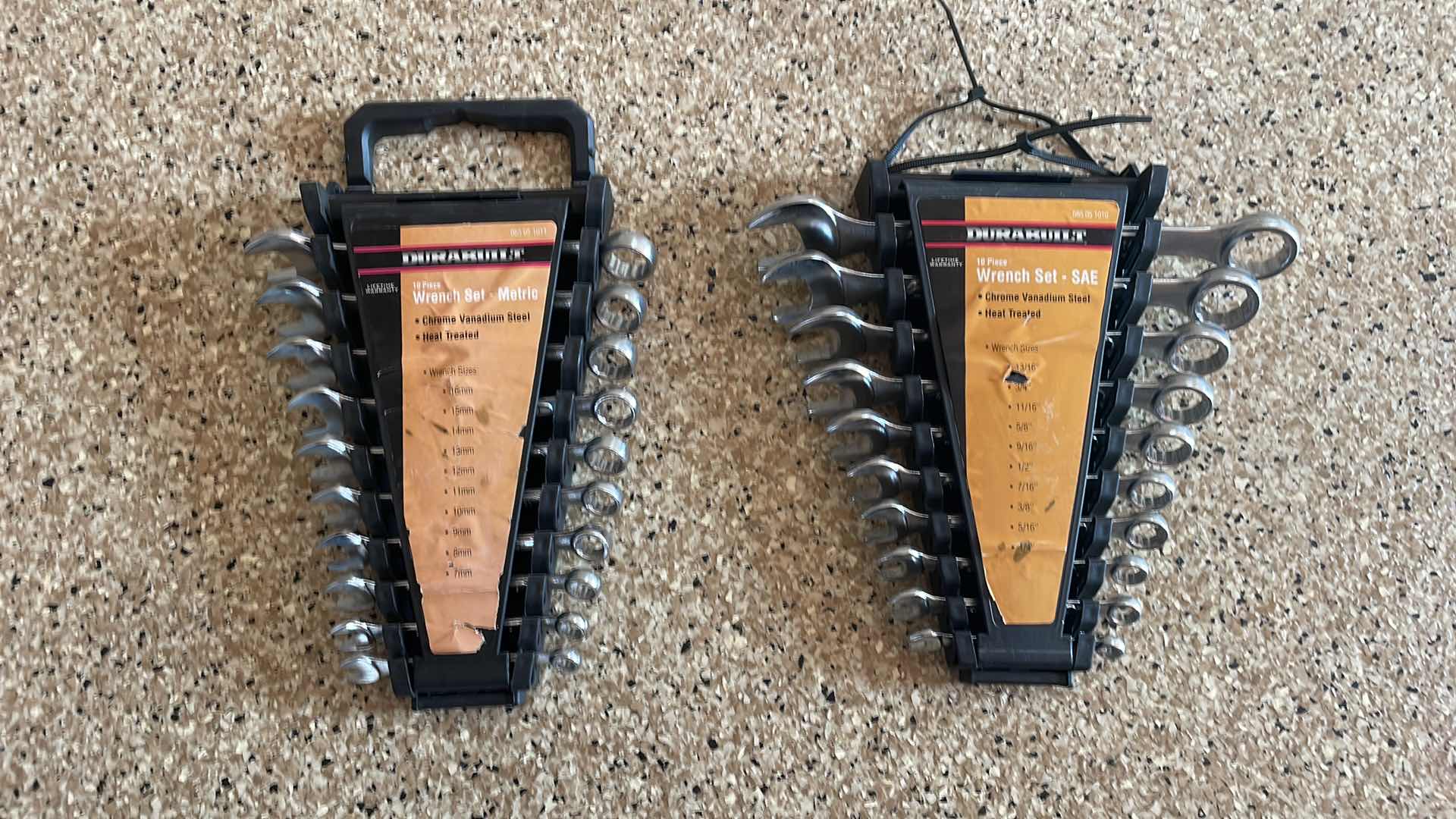 Photo 1 of DURABUILT STANDARD AND METRIC WRENCH SETS