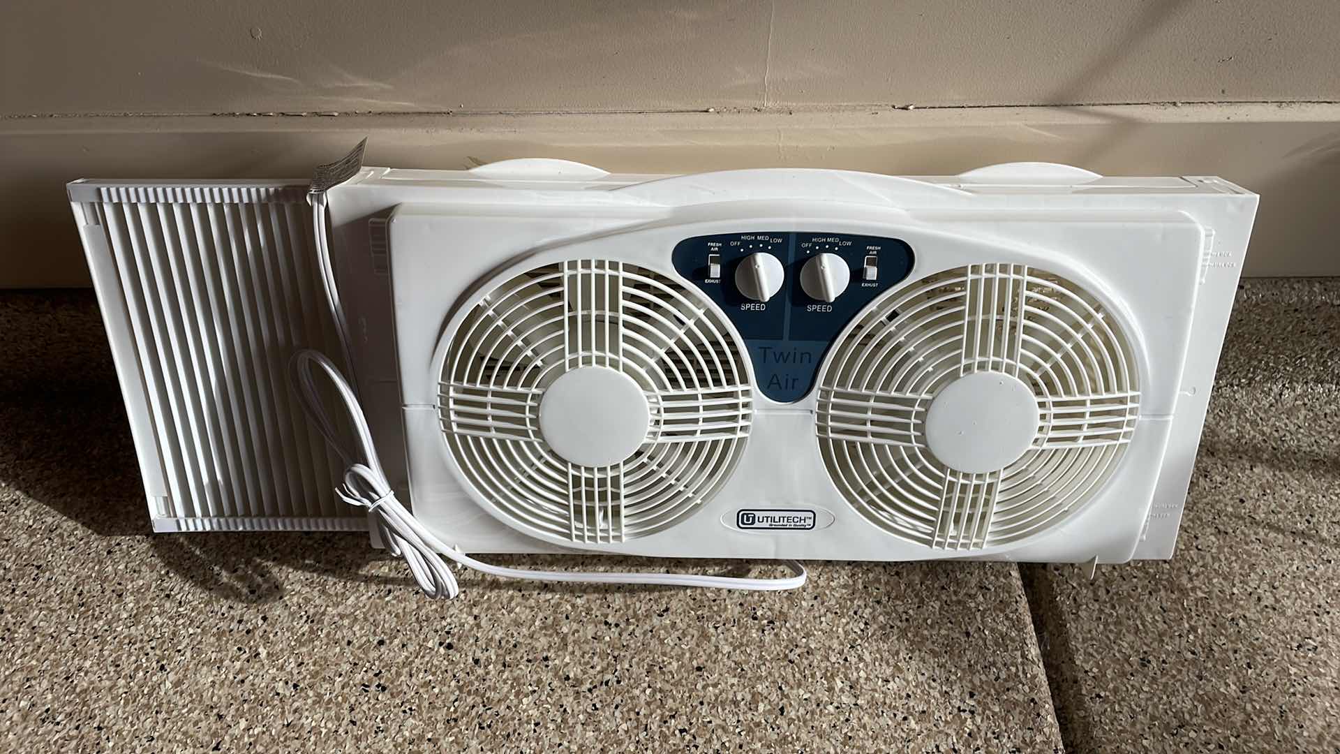 Photo 1 of UTILITECH TWIN AIR WINDOW FAN