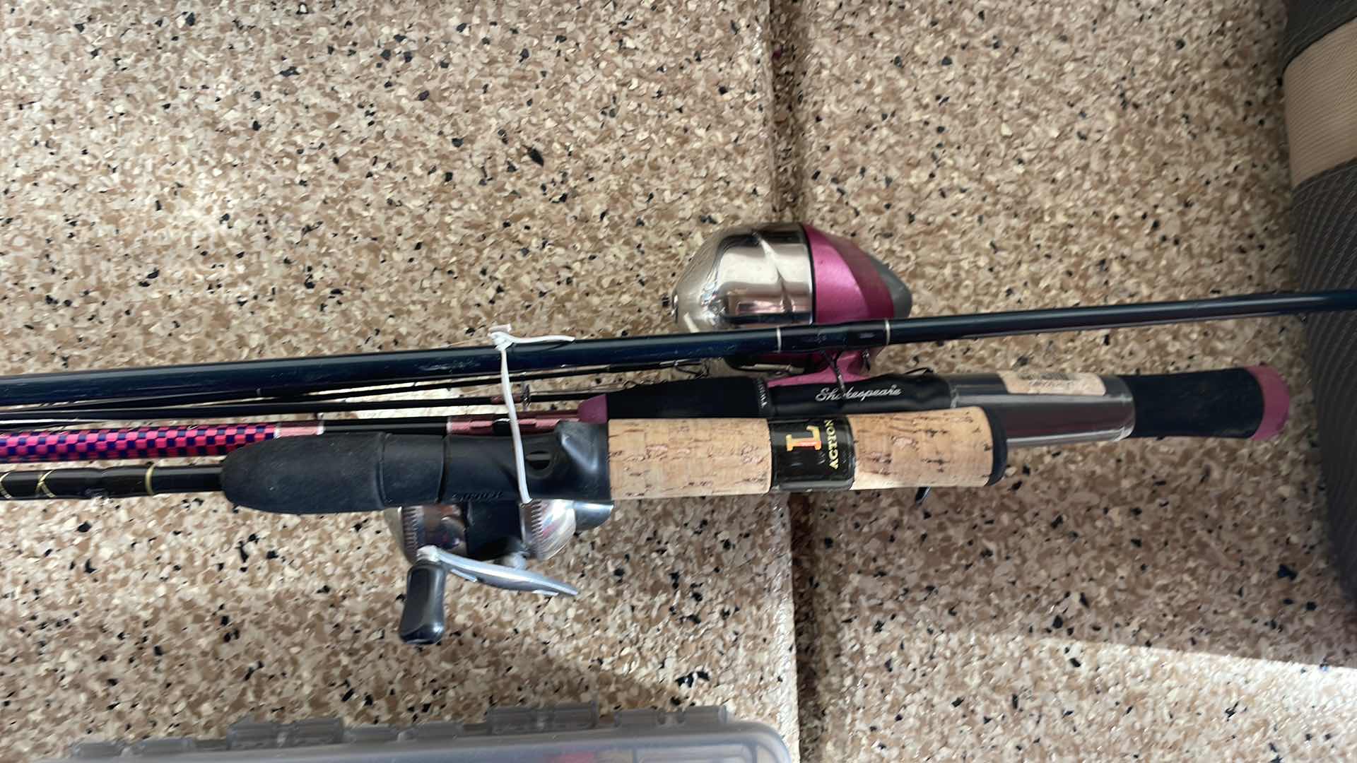 Photo 4 of FISHING POLES AND TACKLE BOXES AND BAG