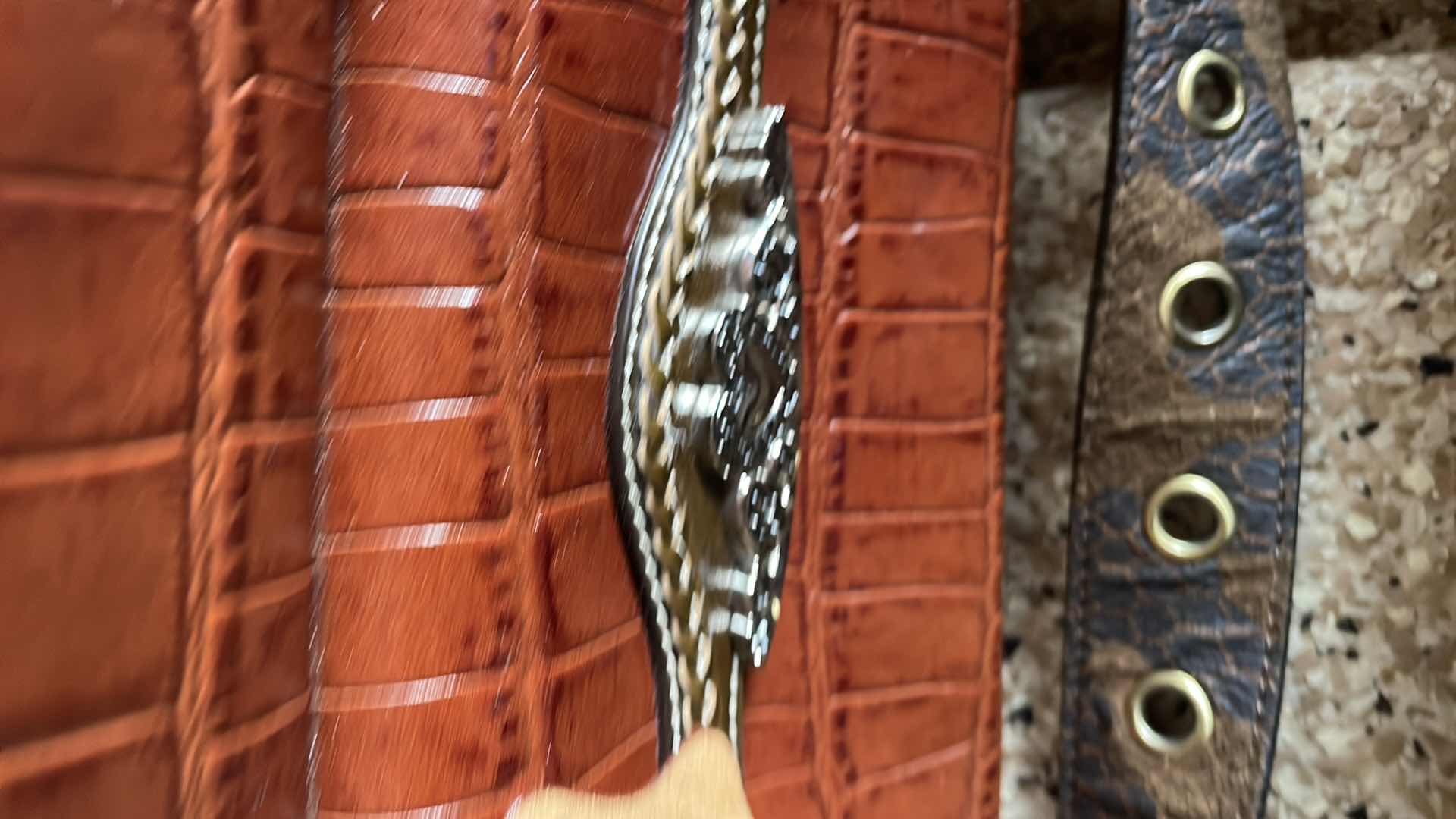 Photo 1 of PURSES (6) BLACK BOOTS SIZE 10-1/2