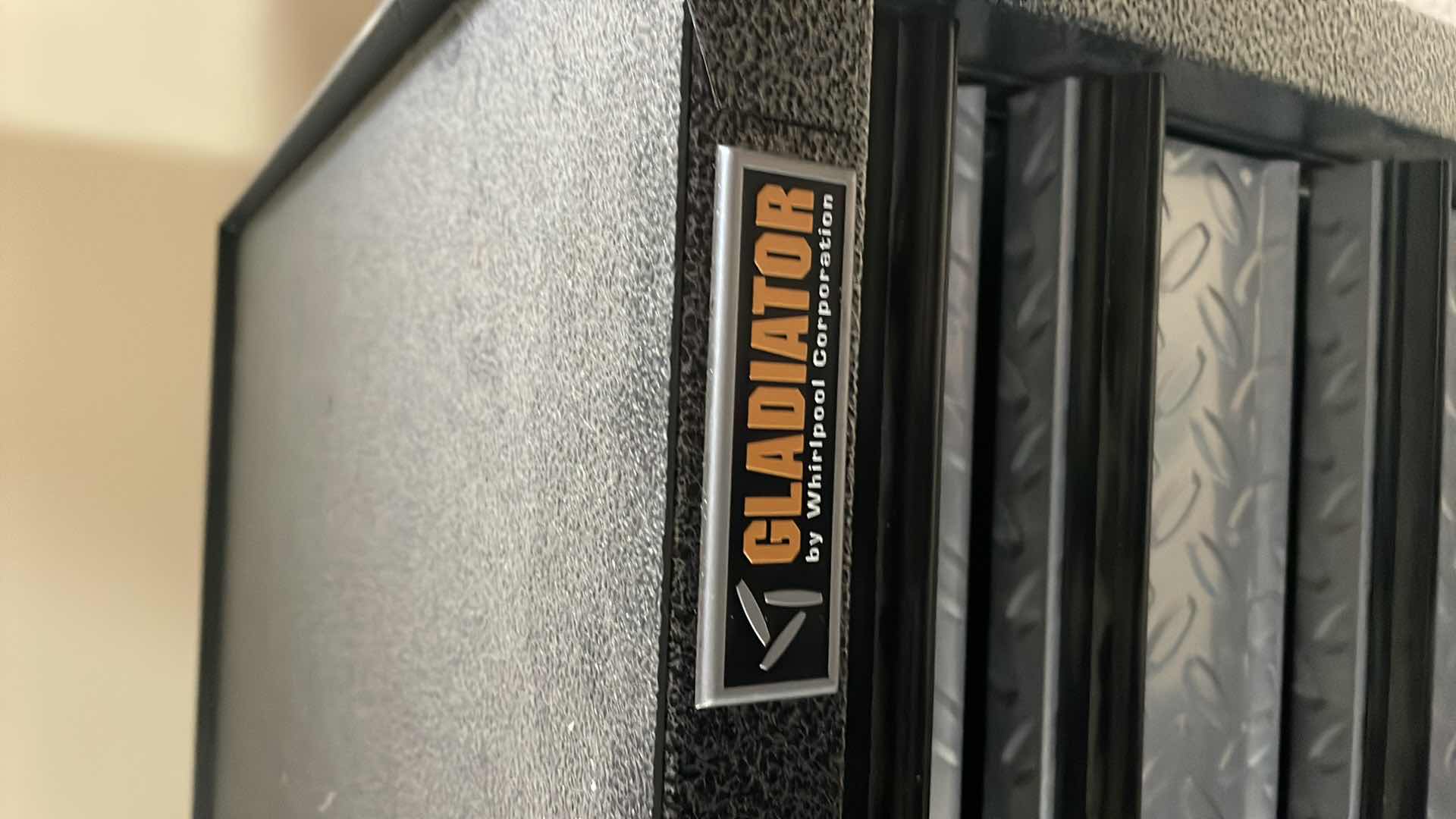 Photo 1 of GLADIATOR 5 DRAWER ROLLING TOOL BOX 26-1/2” X 24” H34” WITH KEY