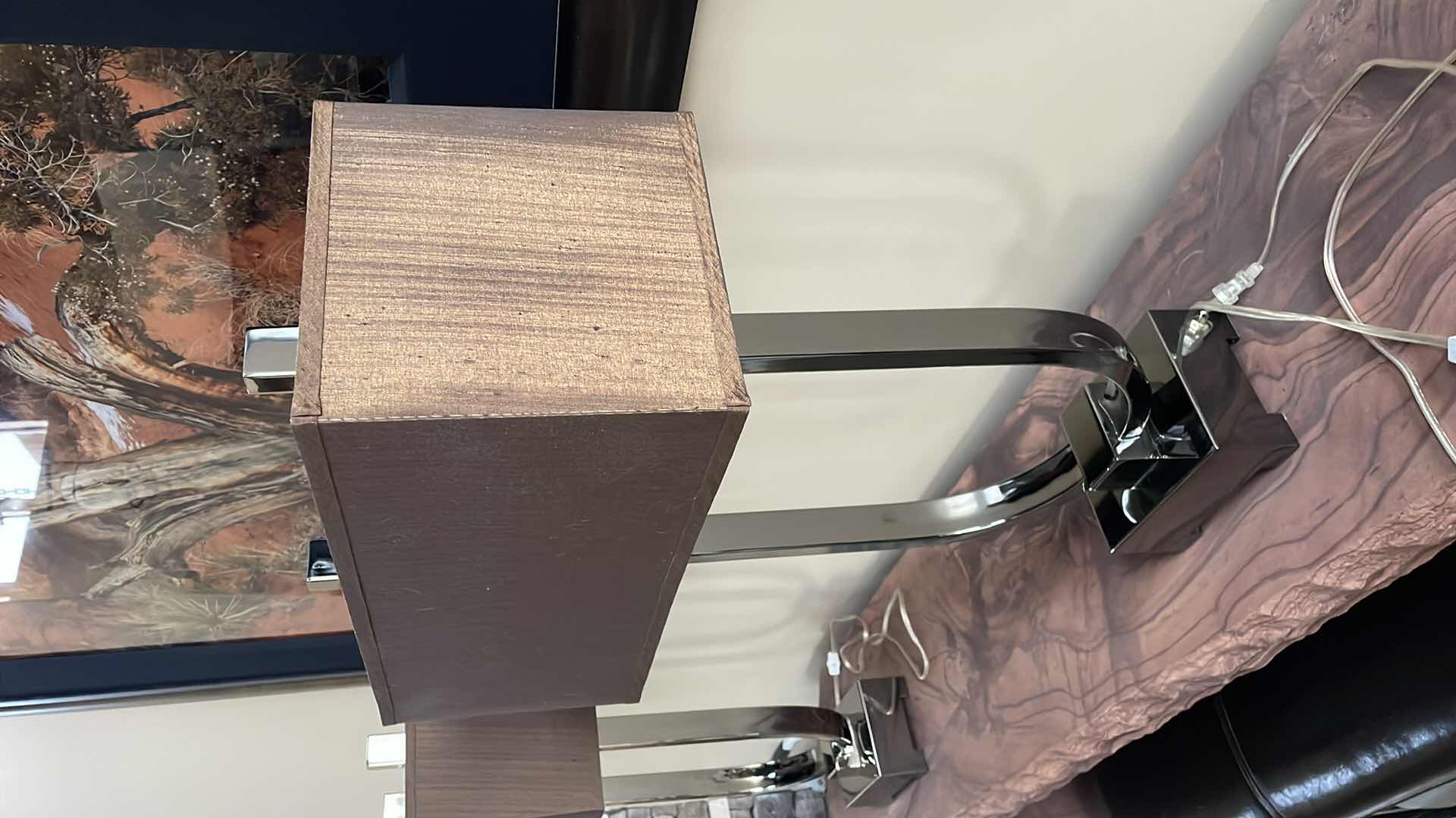 Photo 1 of QUASAR TABLE LAMPS 20” X 9” H30” (2)