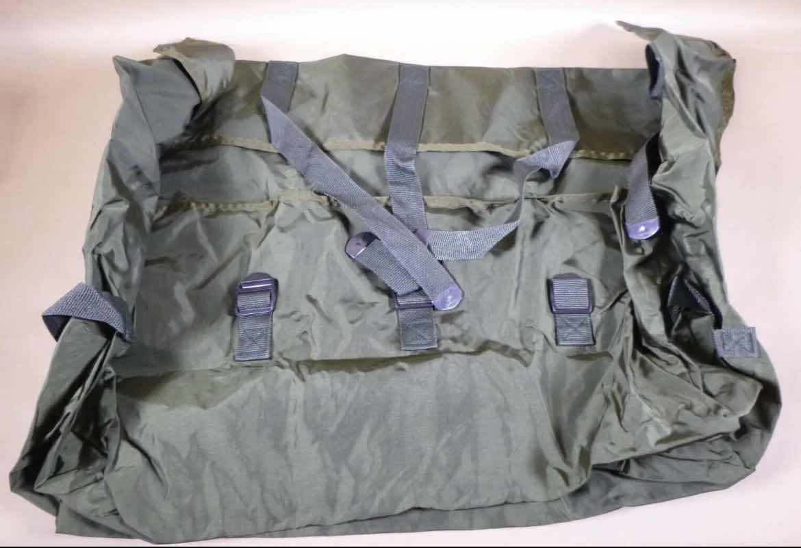 Photo 1 of USGI MILITARY TEXTILE STORAGE BAG W/ CADUCEUS SYMBOL 13.5" X 15.5" X 28" LONG