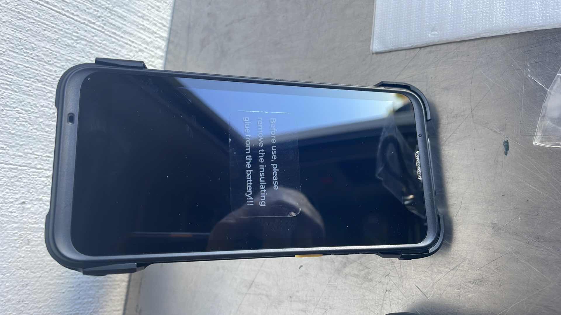 Photo 1 of MUNBYN IPDA086 2022 ANDROID BARCODE SCANNER W/ PISTOL GRIP